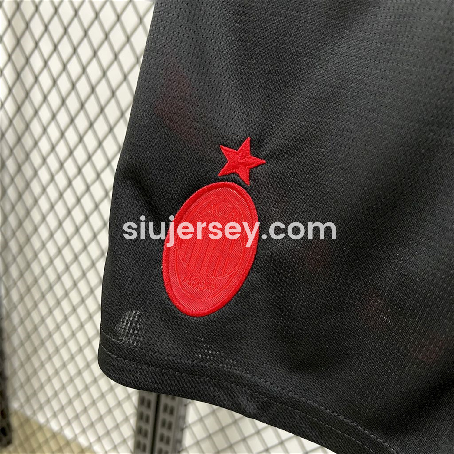 SIUjerseys-AC Milan 24-25 Fourth Red “Diavoli” Special Edition Kids Kit