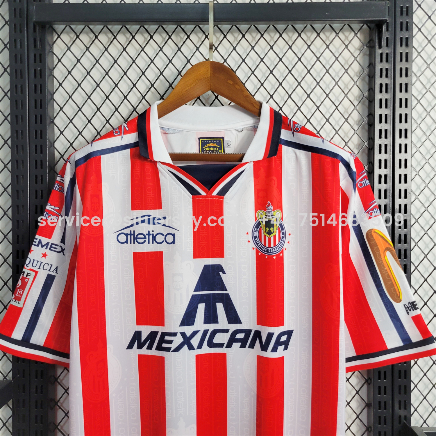SIUjerseys-Retro Chivas de Guadalajara 1997-98 Home Jersey