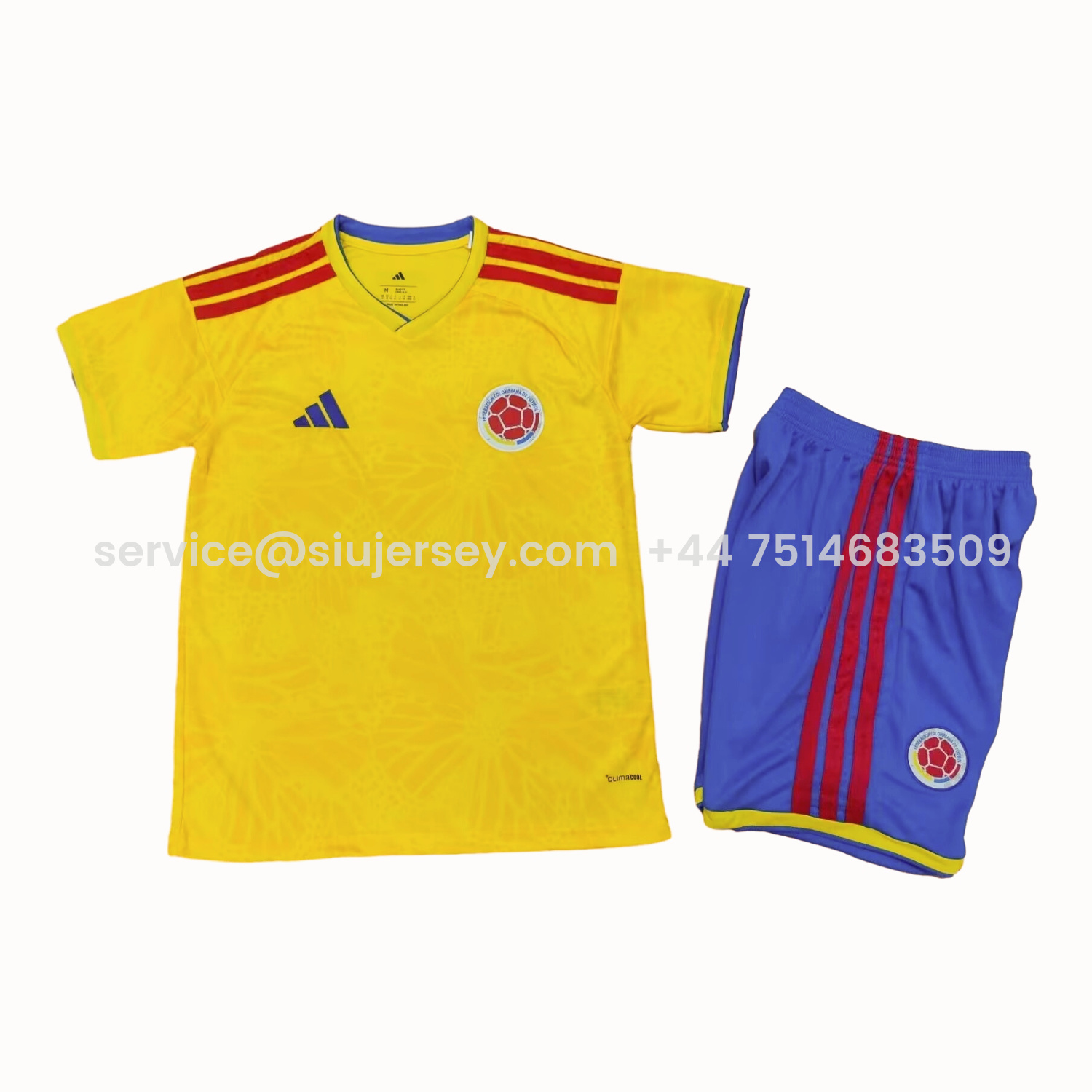 SIUjerseys-Colombia 2026 Home Kids Kit