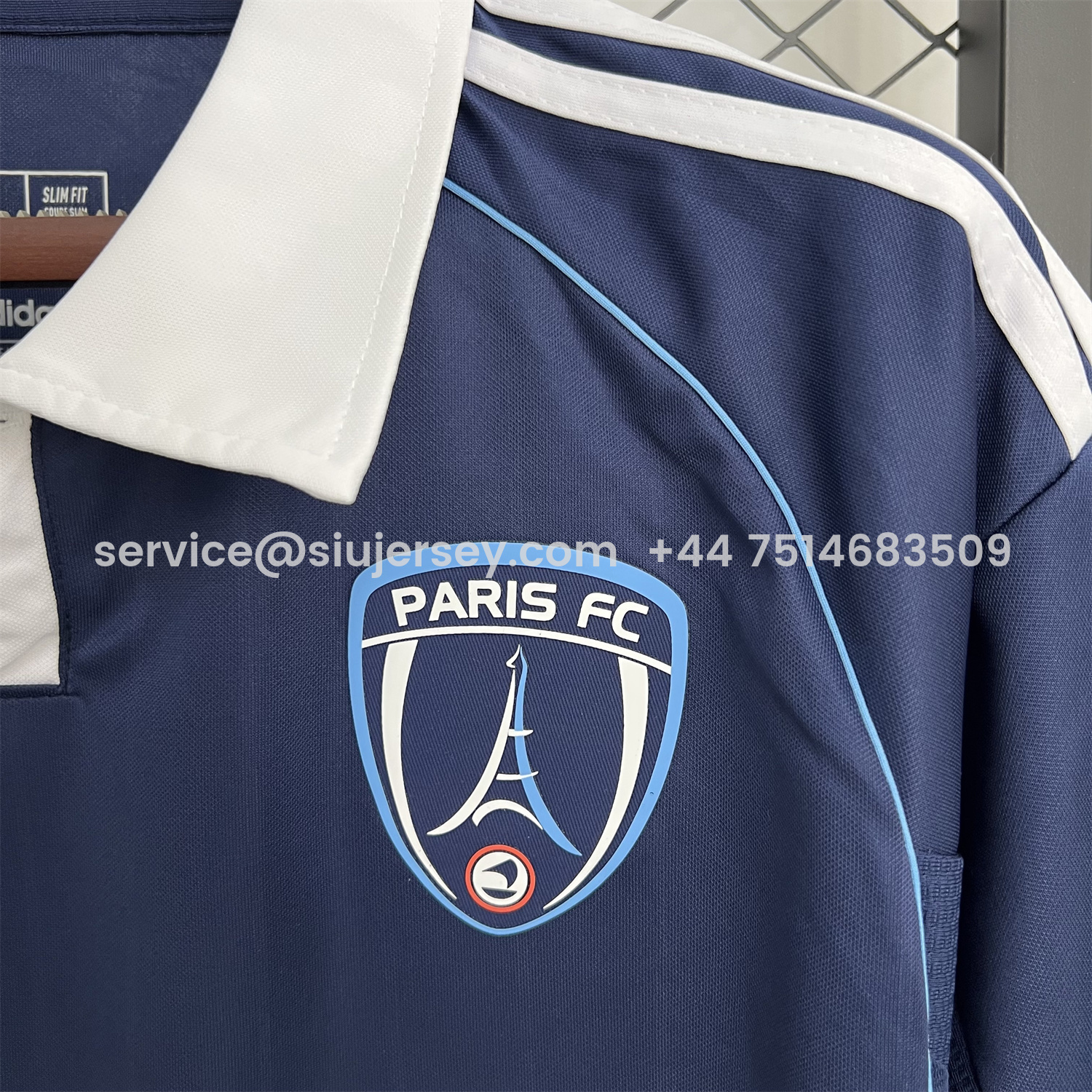 SIUjerseys-Paris FC 25-26 Home Jersey - Fans Version