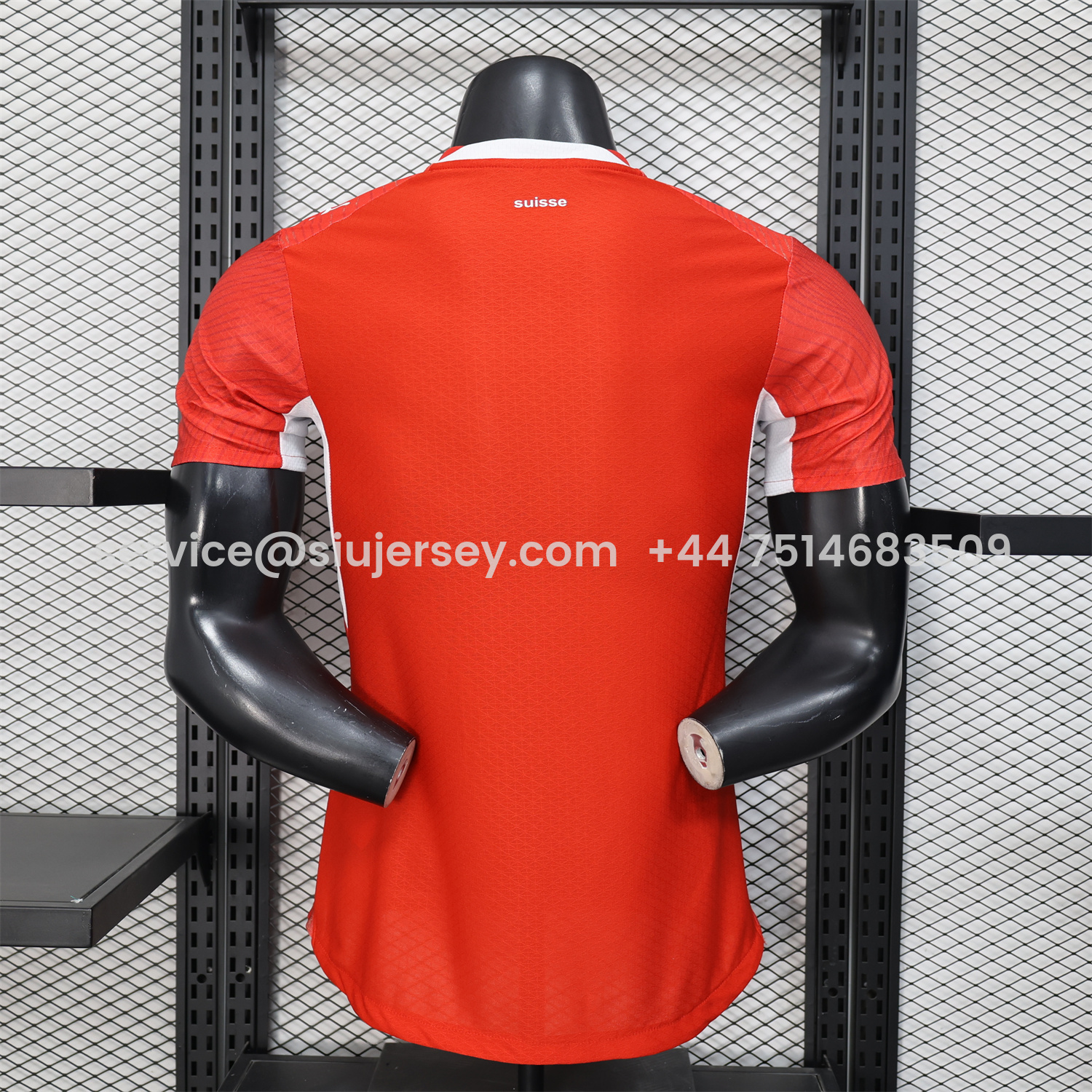 SIUjerseys-Switzerland 2026 Home Jersey - Player Version