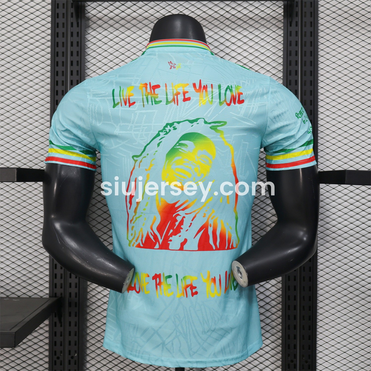 SIUjerseys-Ajax x B-O-B Marly 25-26 Light Blue Special Edition Jersey - Player Version