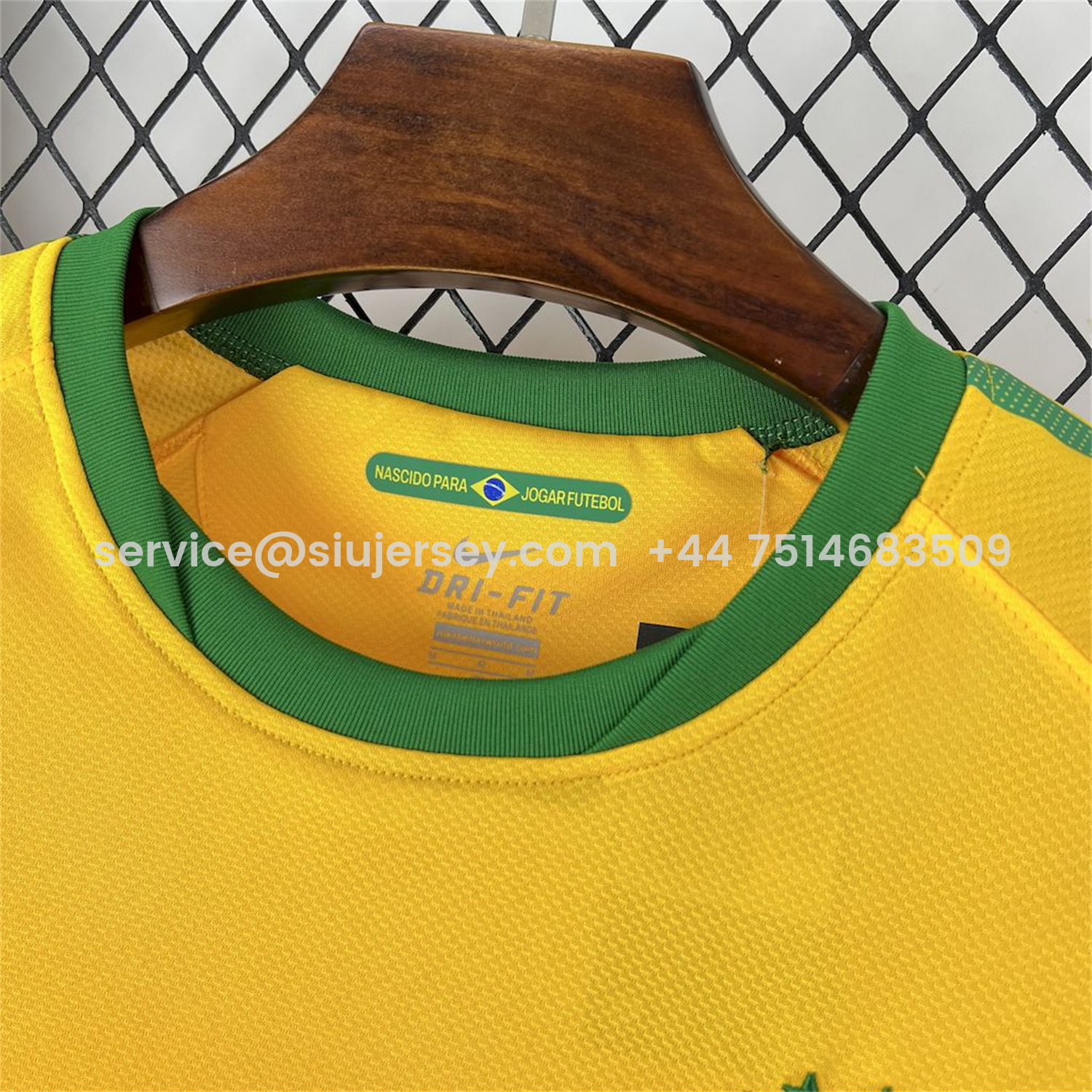 SIUjerseys-Retro Brazil 2010 Home Jersey