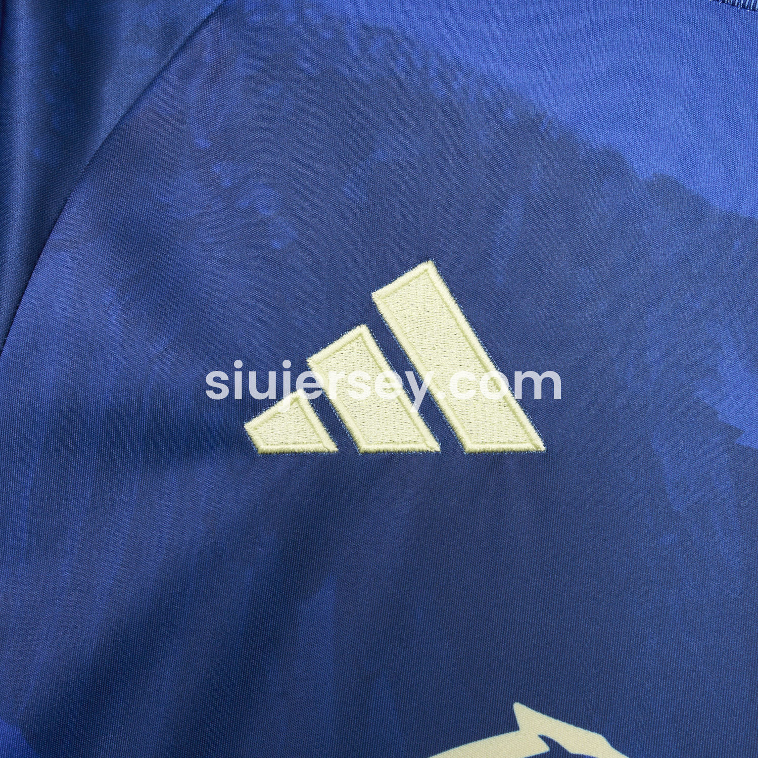 SIUjerseys-Club América 25-26 Blue Eagle Pattern Special Edition Jersey - Fans Version