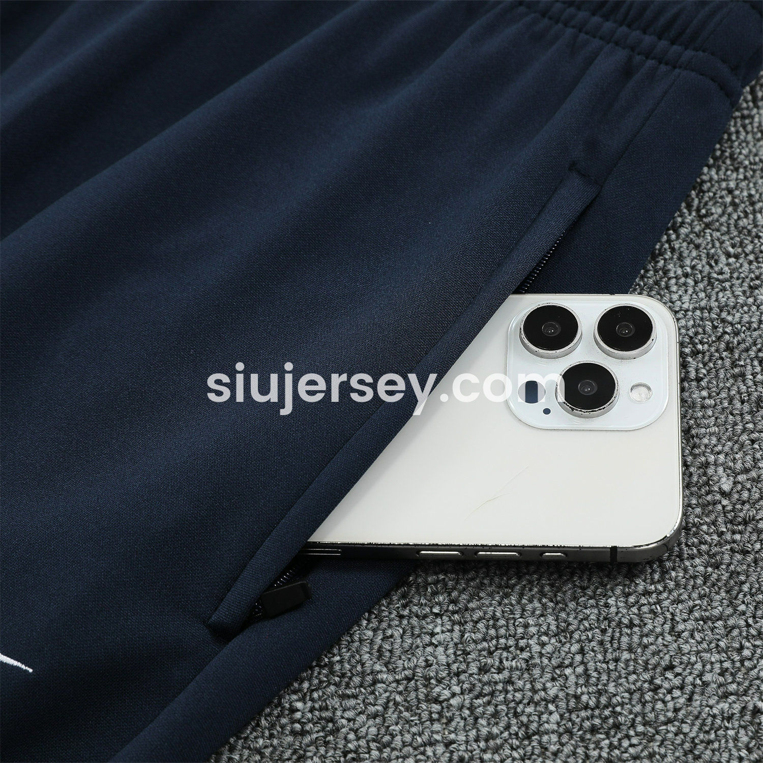 SIUjerseys-C.H.E.L.S.E.A 25-26 POLO Short-Sleeve Training Set - Blue Top and Deep Blue Pants