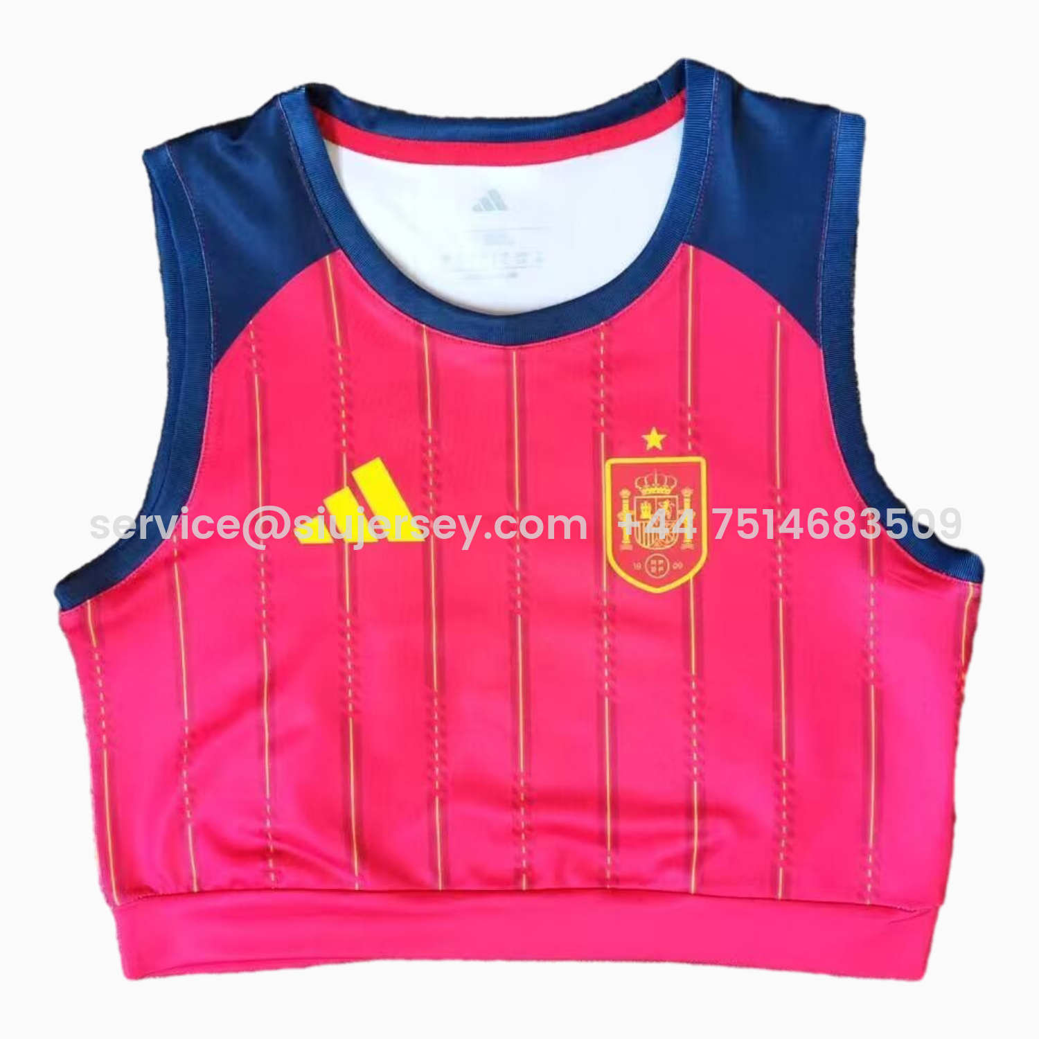 SIUjerseys-Women's Spain 2026 Home Yoga Vest