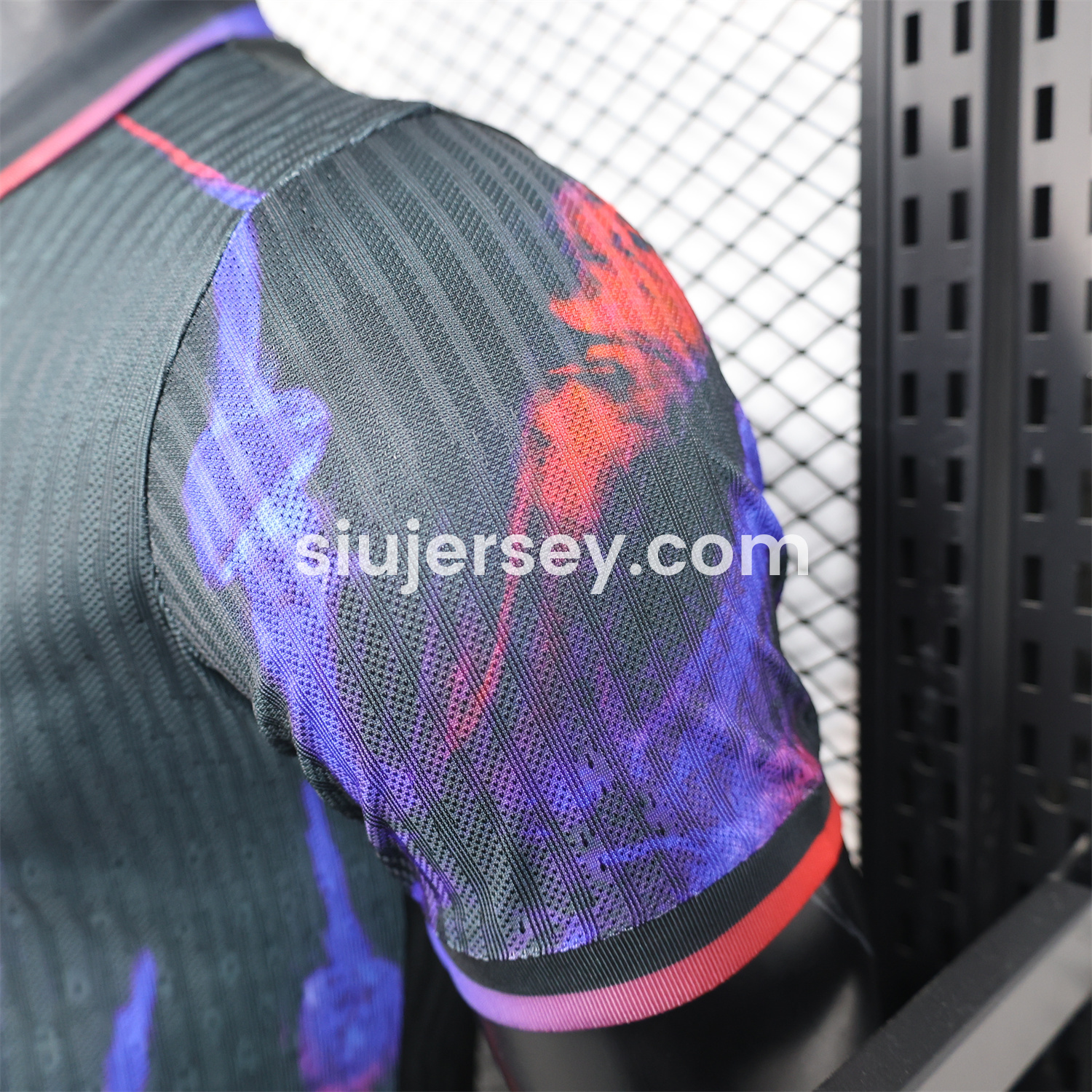 SIUjerseys-Barcelona 24-25 Red and Blue Hand Special Edition Jersey - Player Version