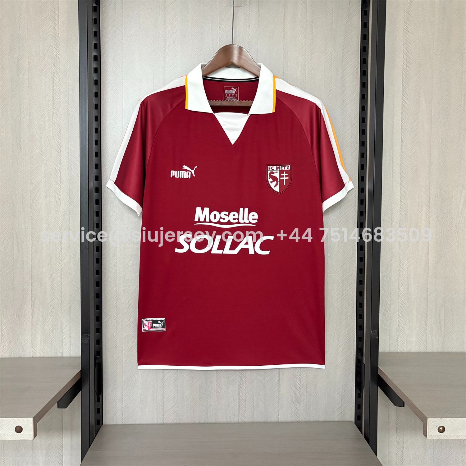 SIUjerseys-Retro Metz 2003-04 Home Jersey
