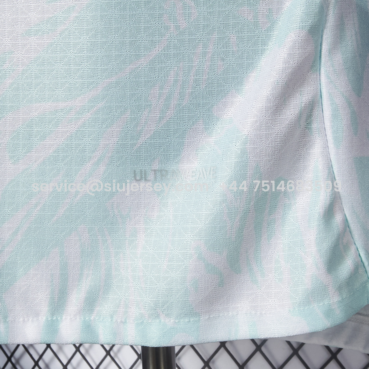 SIUjerseys-Portugal 2026 Away White And Cyan Jersey - Player Version