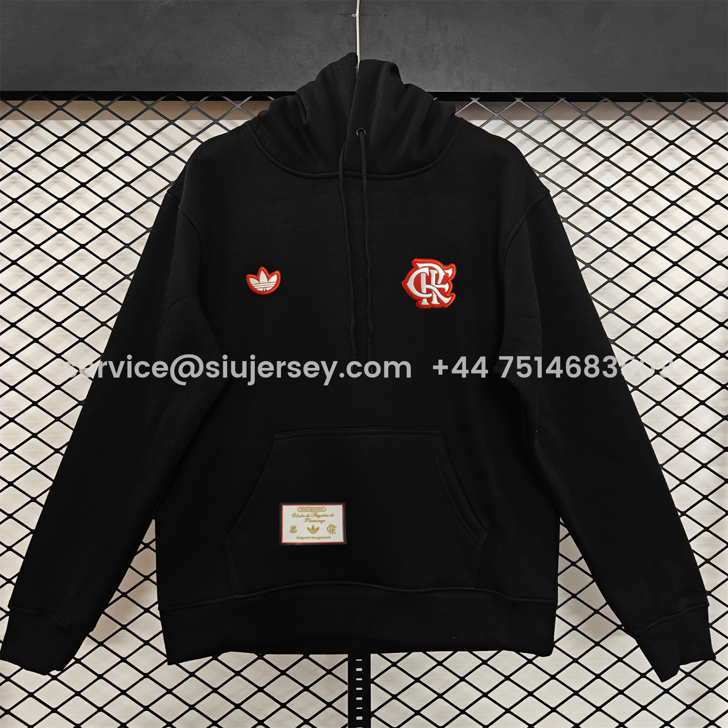 SIUjerseys-Flamengo 25-26 Originals Terrace Icon Unisex Pullover Hoodie