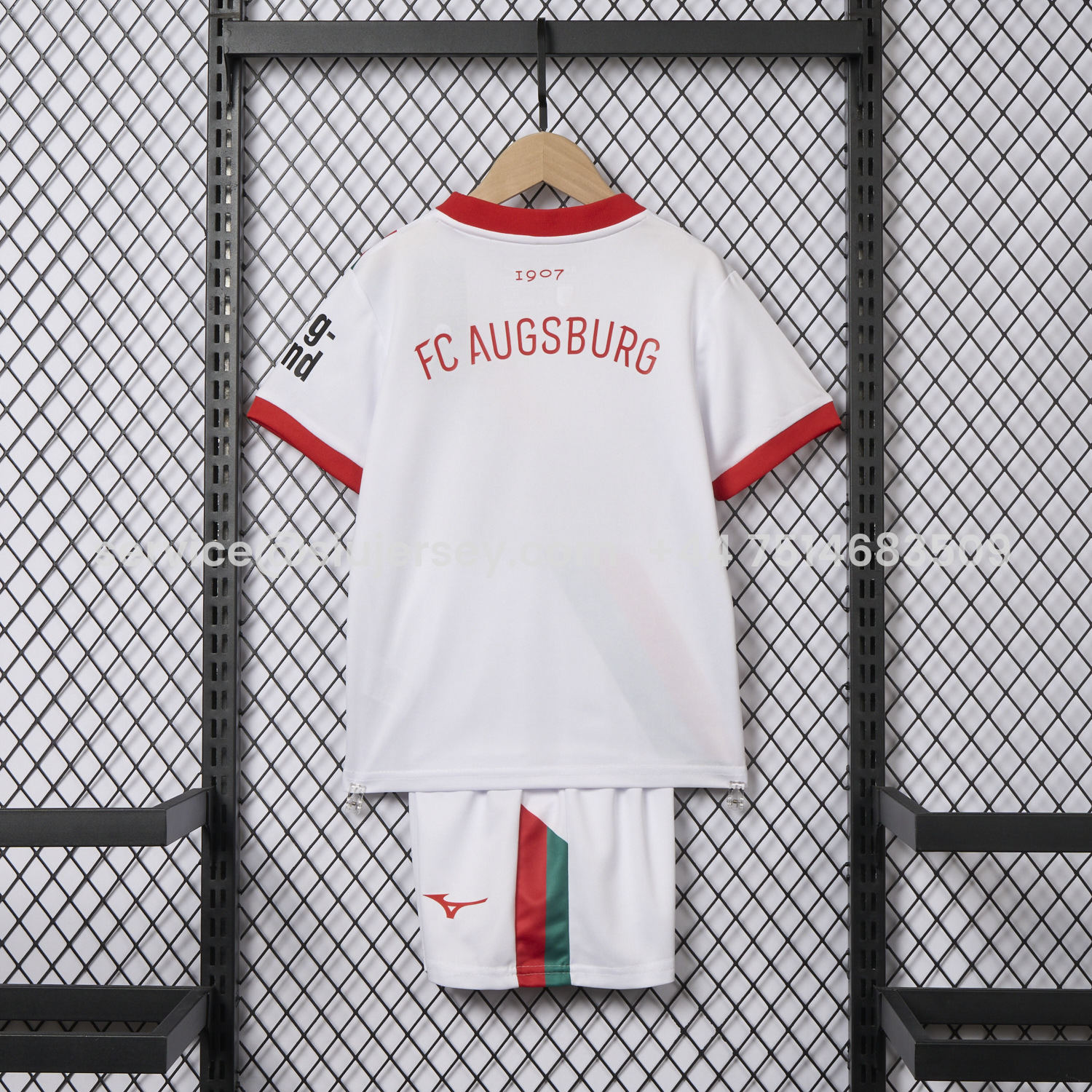 SIUjerseys-Augsburg 25-26 Home Kids Kit