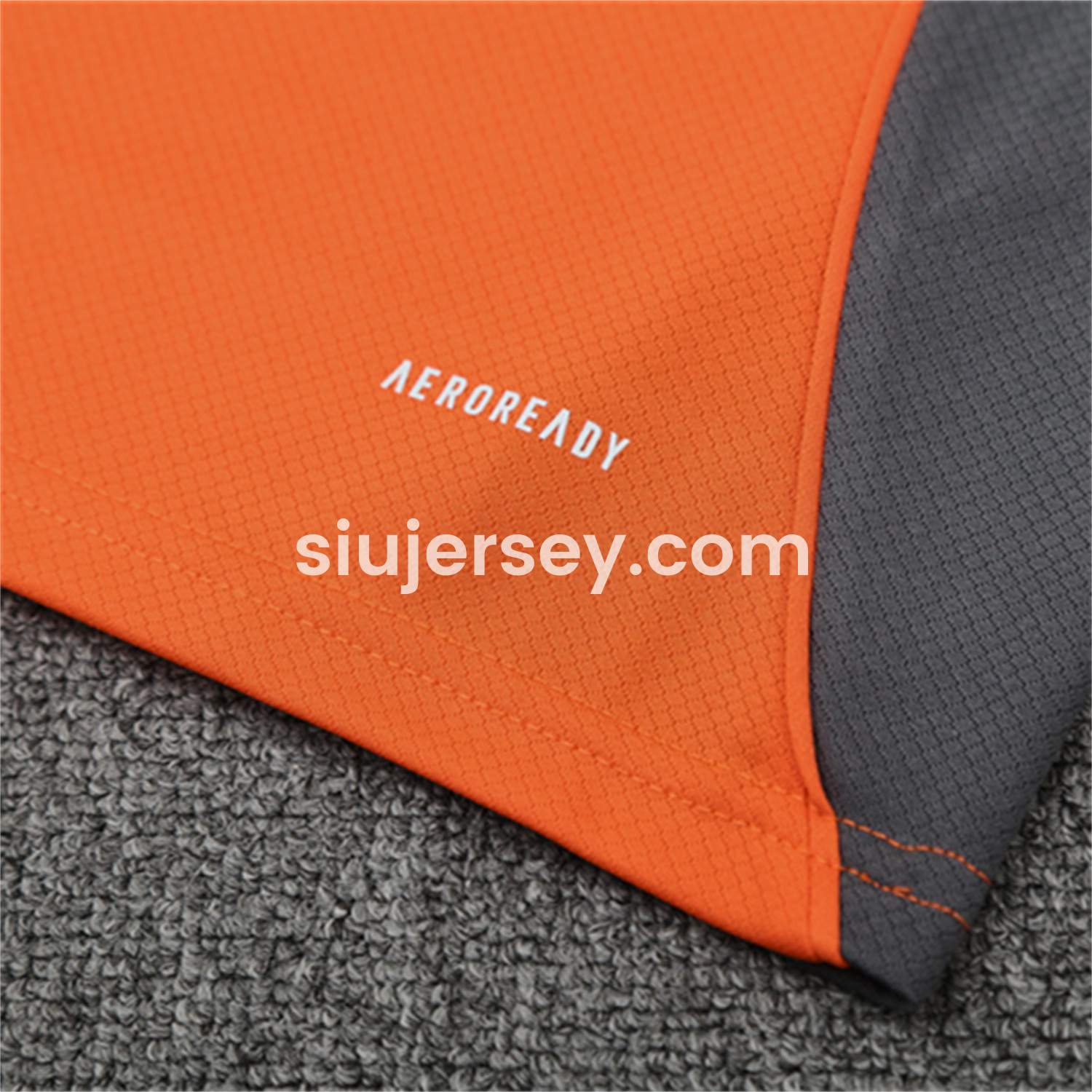 SIUjerseys-Bayern Munich 25-26 Kids Short-Sleeve Training Set - Orange Top & Gray shorts