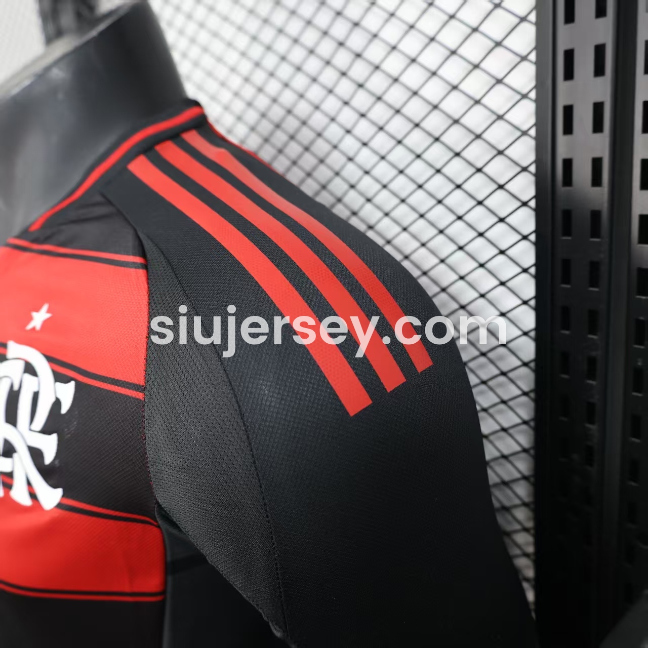 SIUjerseys-Flamengo 25-26 Home Long Sleeves Unsponsored Jersey - Player Version