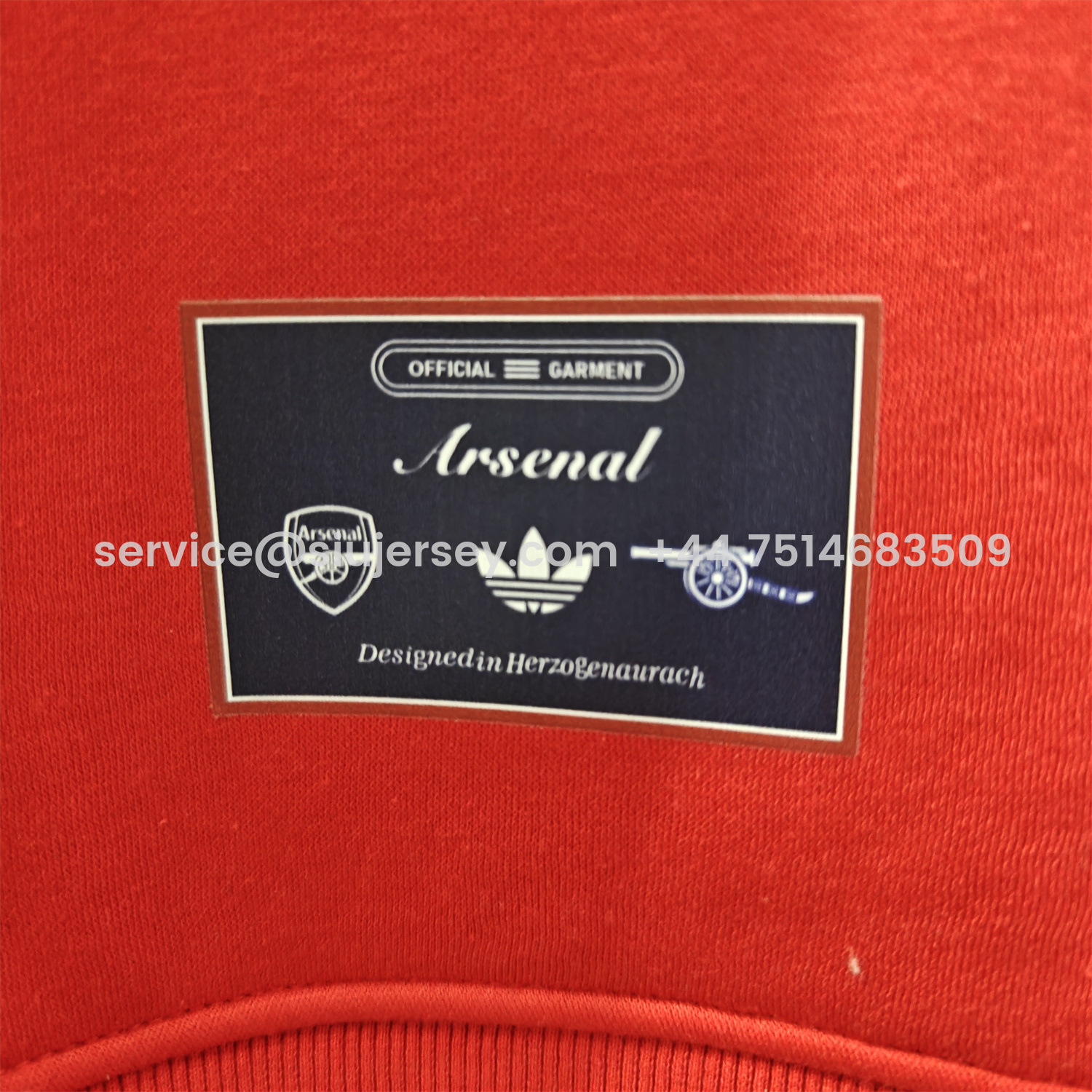 SIUjerseys-Arsenal 25-26 Originals Terrace Icon Unisex Pullover Hoodie