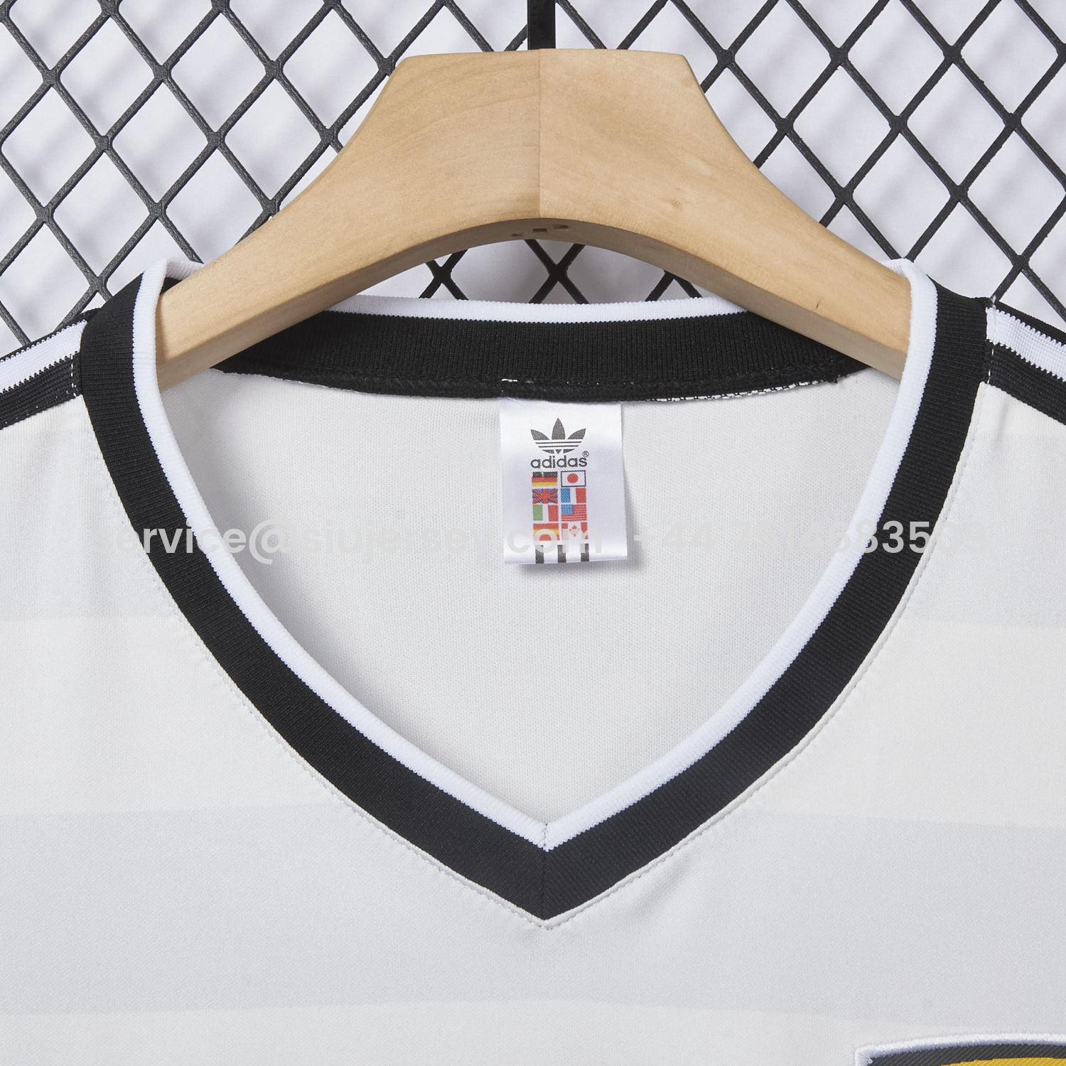 SIUjerseys-Retro Germany 1984 Home Jersey