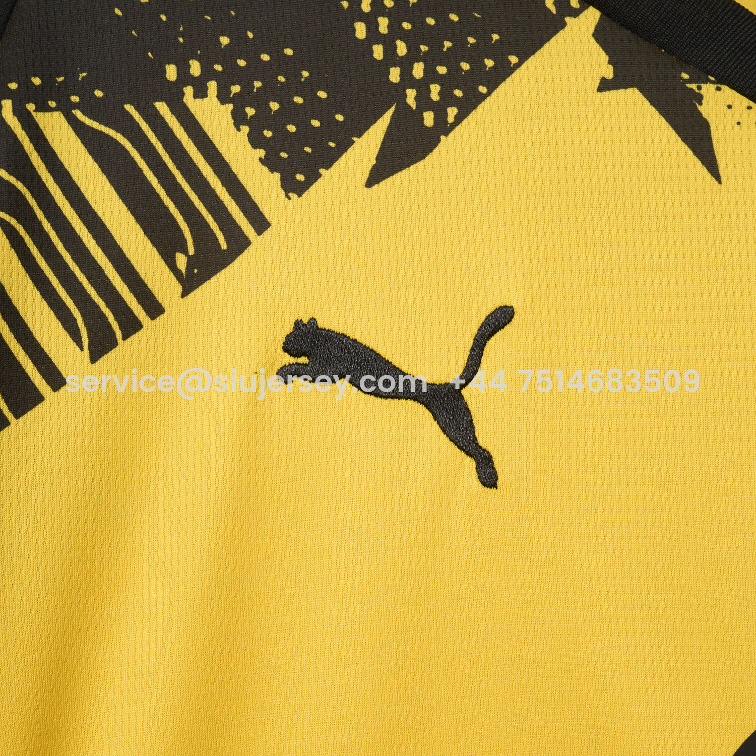 SIUjerseys-Dortmund 25-26 Home Jersey - Fans Version