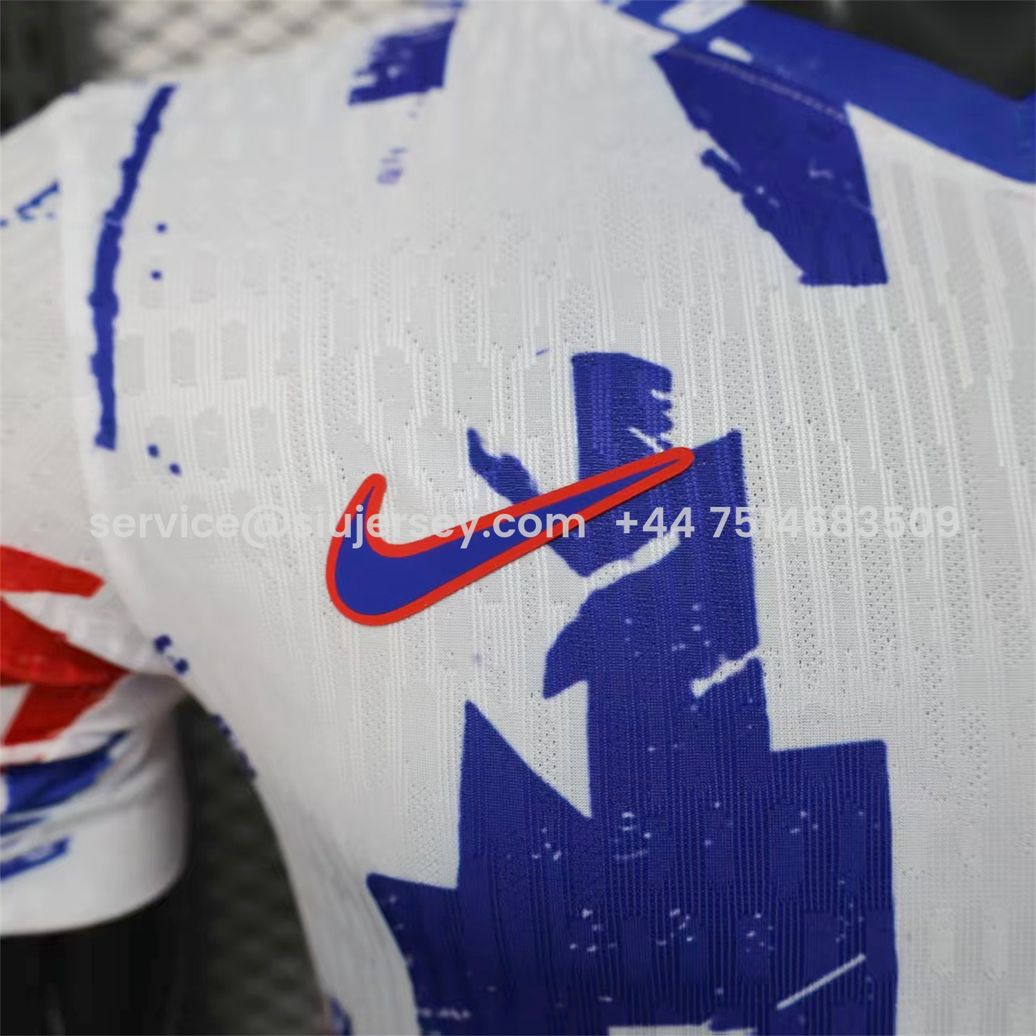 SIUjerseys-France 2026 White Red Blue Special Jersey - Player Version