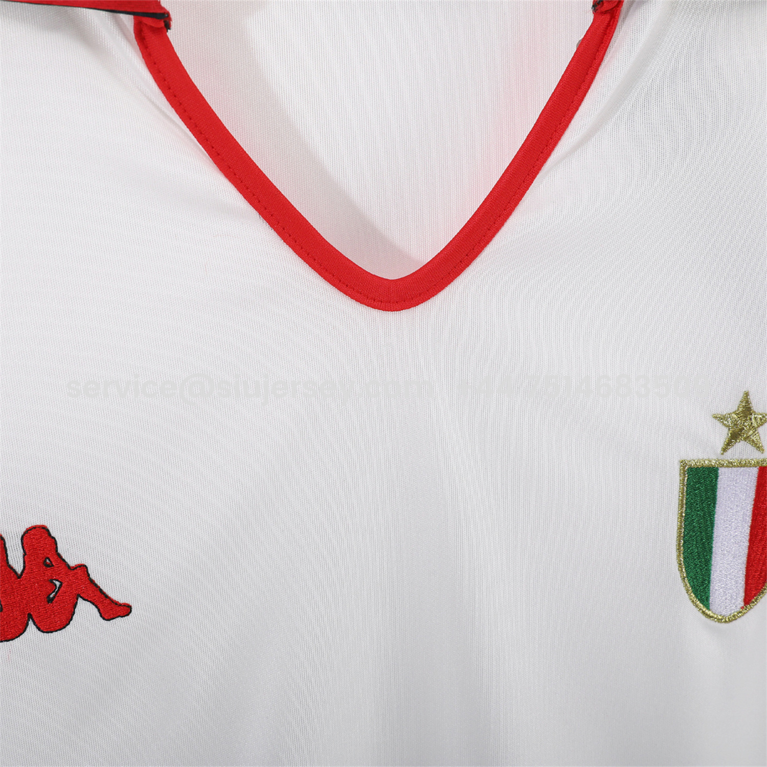 SIUjerseys-Retro AC Milan 1988-89 Away Jersey