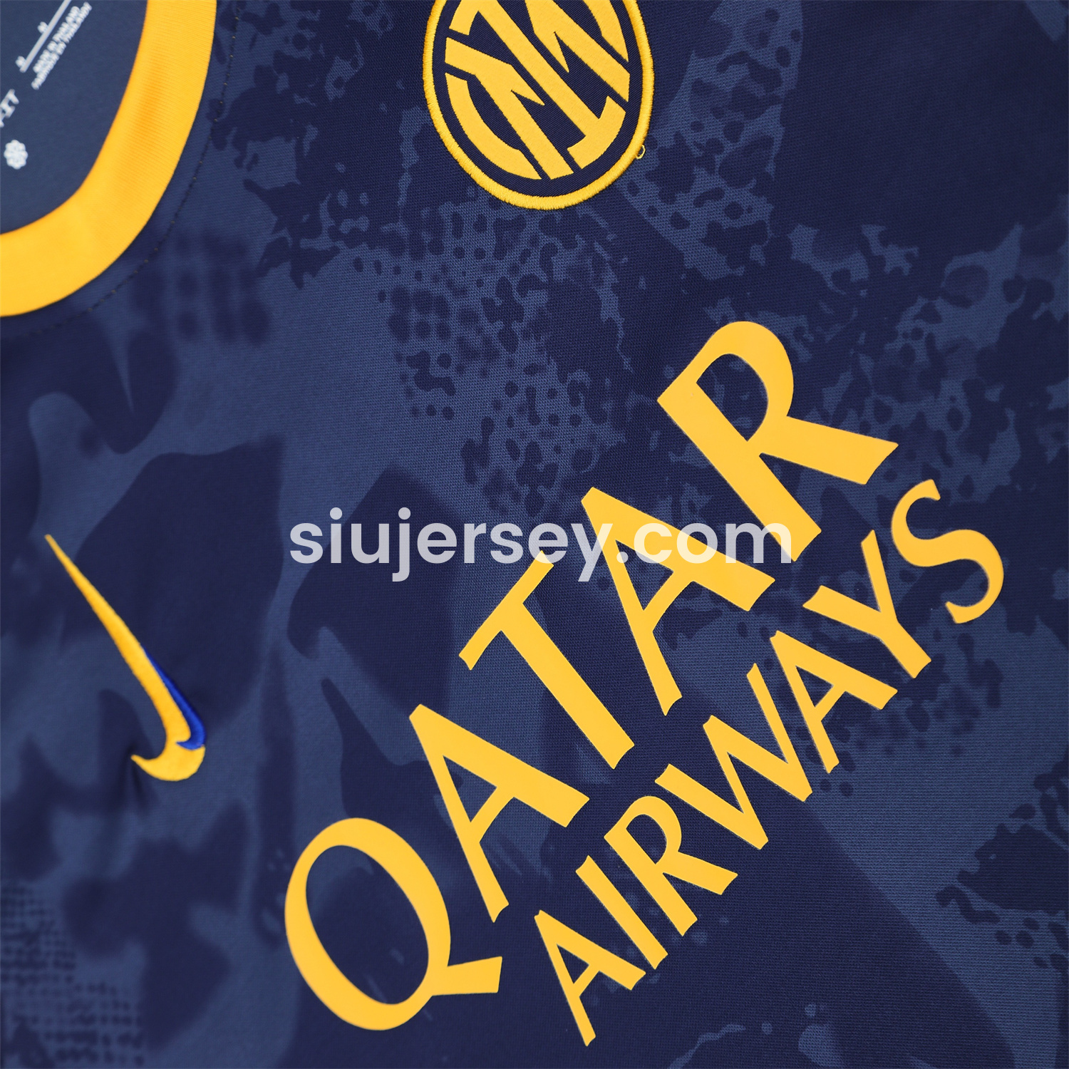 SIUjerseys-Inter Milan 25-26 Vest Training Set - Deep Blue Camouflage