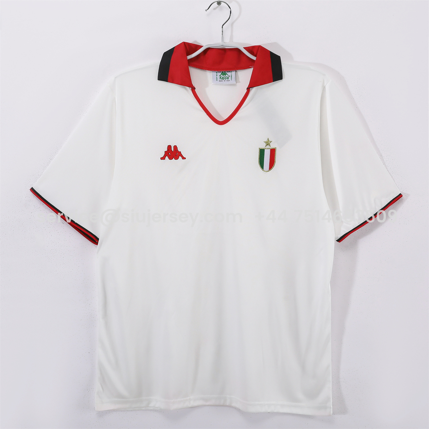 SIUjerseys-Retro AC Milan 1988-89 Away Jersey