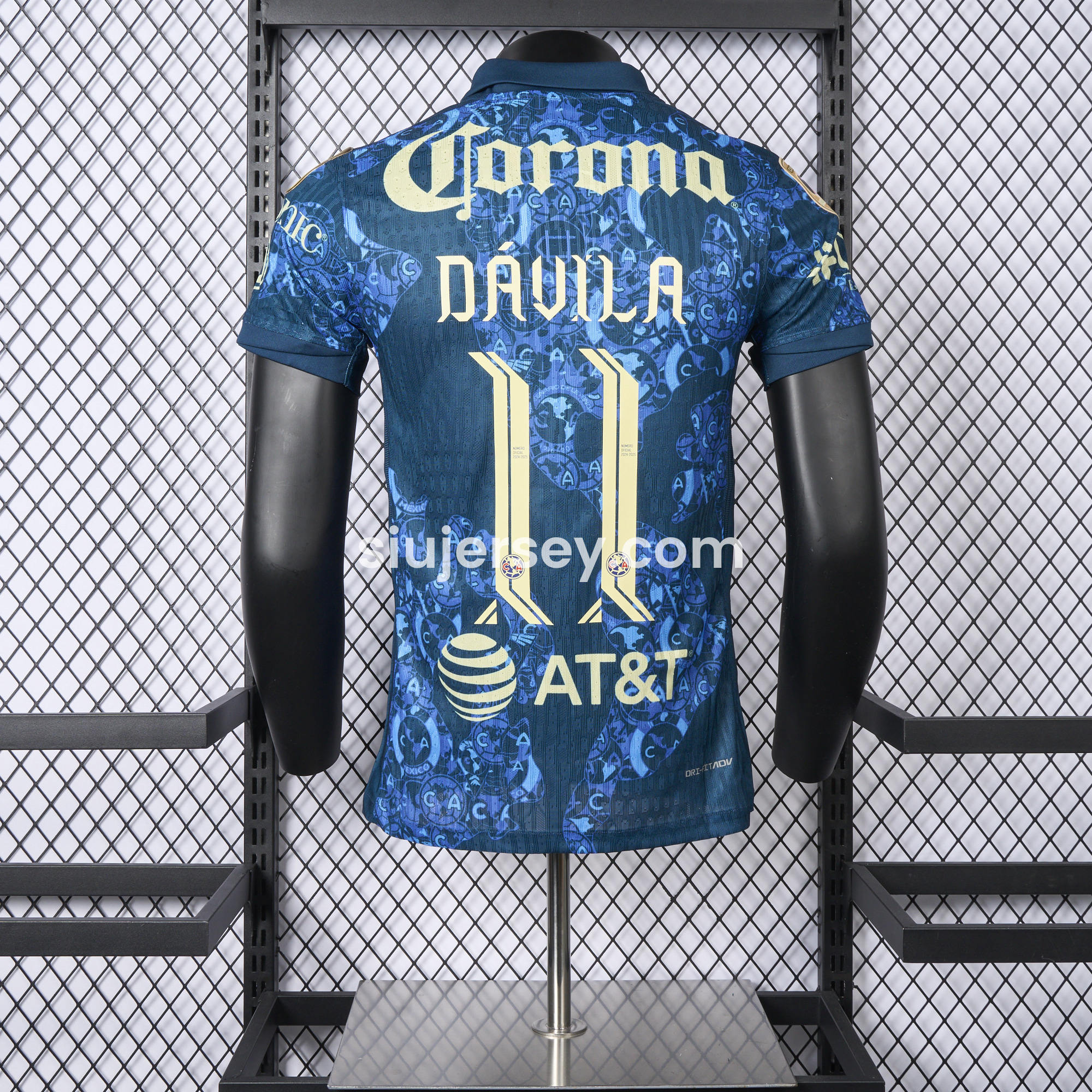 SIUjerseys-【New Patches】Club América 24-25 Away Jersey - Player Version