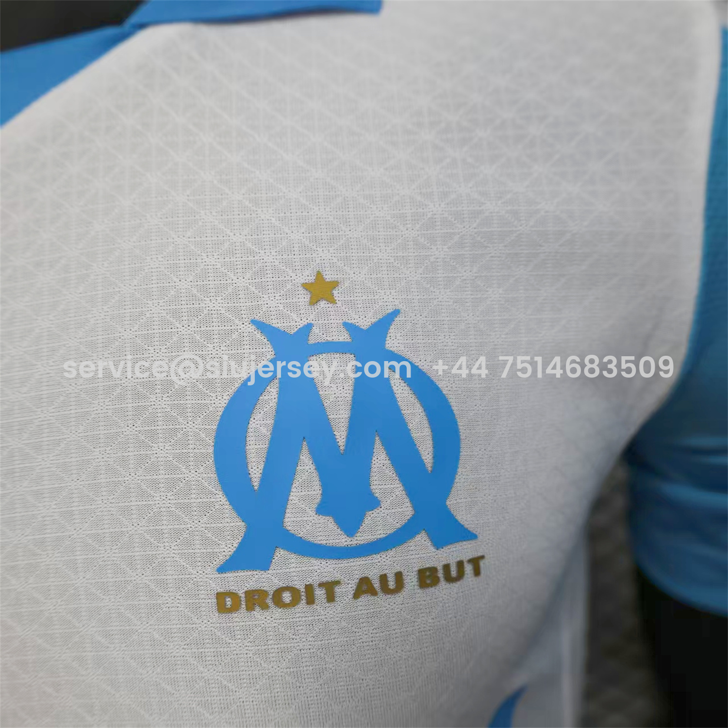 SIUjerseys-Marseille 25-26 Home Jersey - Player Version