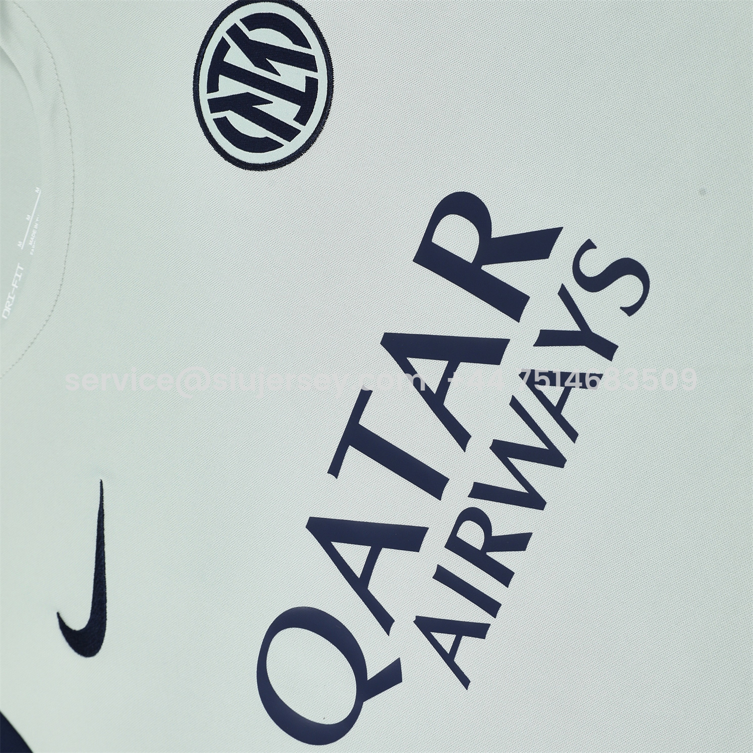 SIUjerseys-Inter Milan 25-26 Short-Sleeve Training Set - Blue Sleeve White Top & Blue Shorts