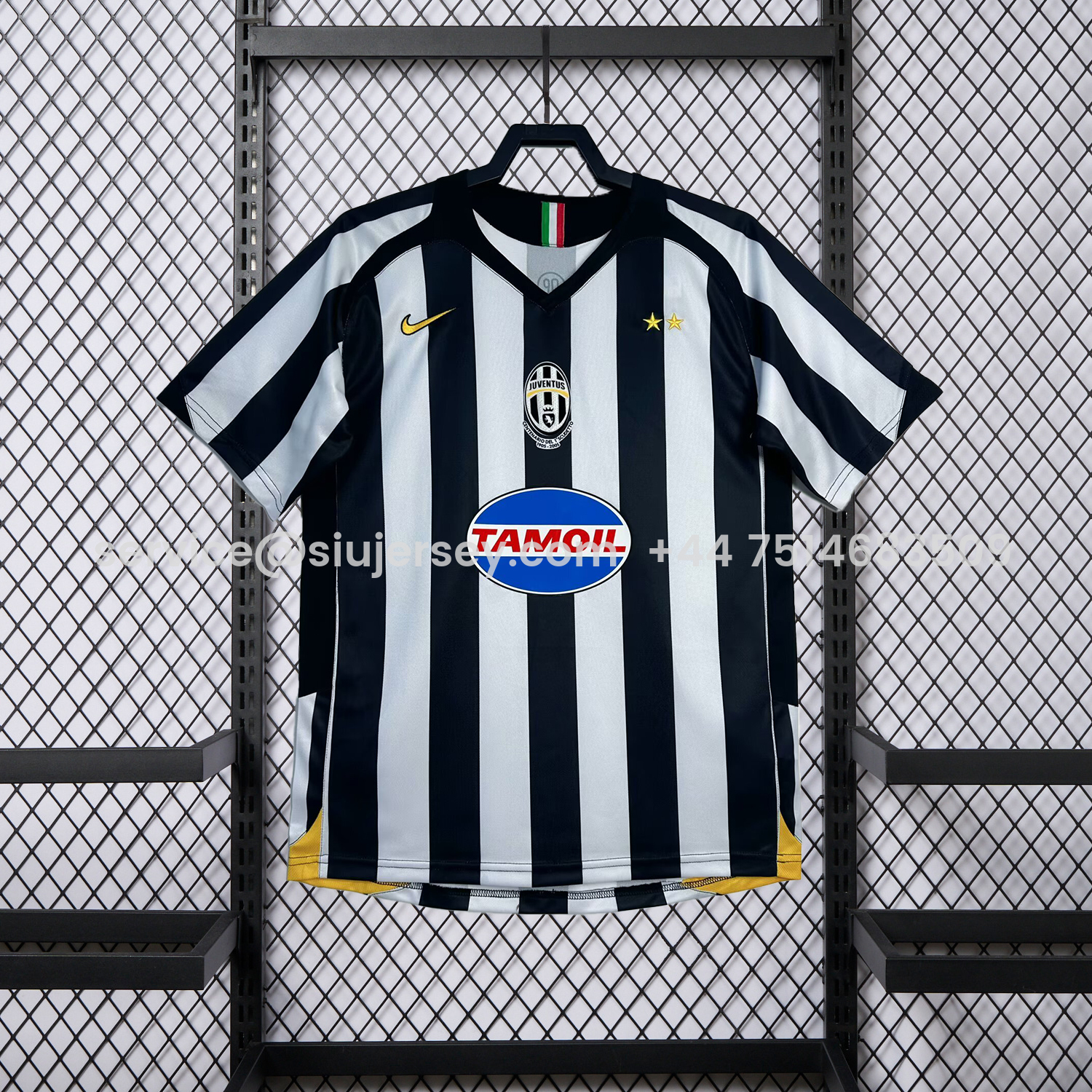 SIUjerseys-Retro Juventus 2005-06 Home Jersey