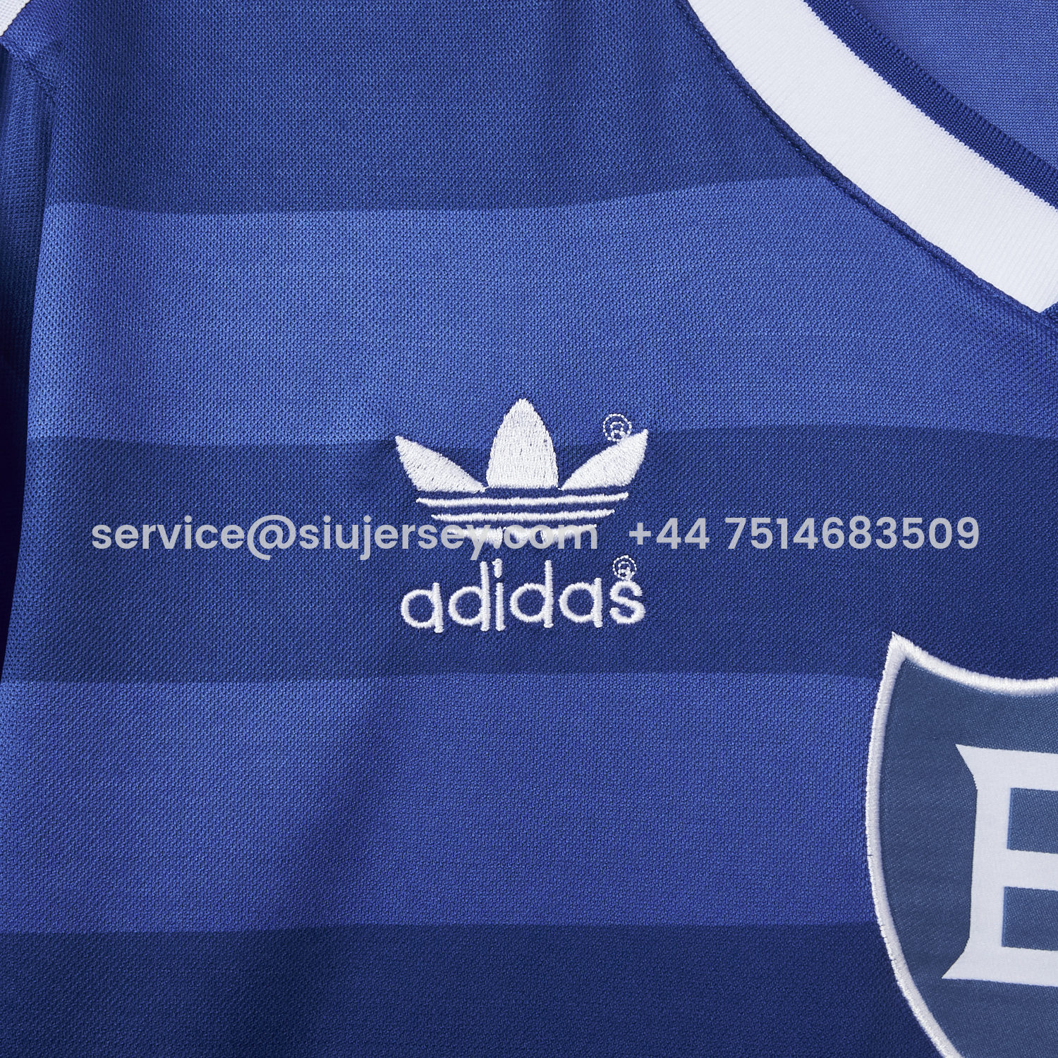 SIUjerseys-Retro Hamburger SV 1986-87 Away Blue Jersey