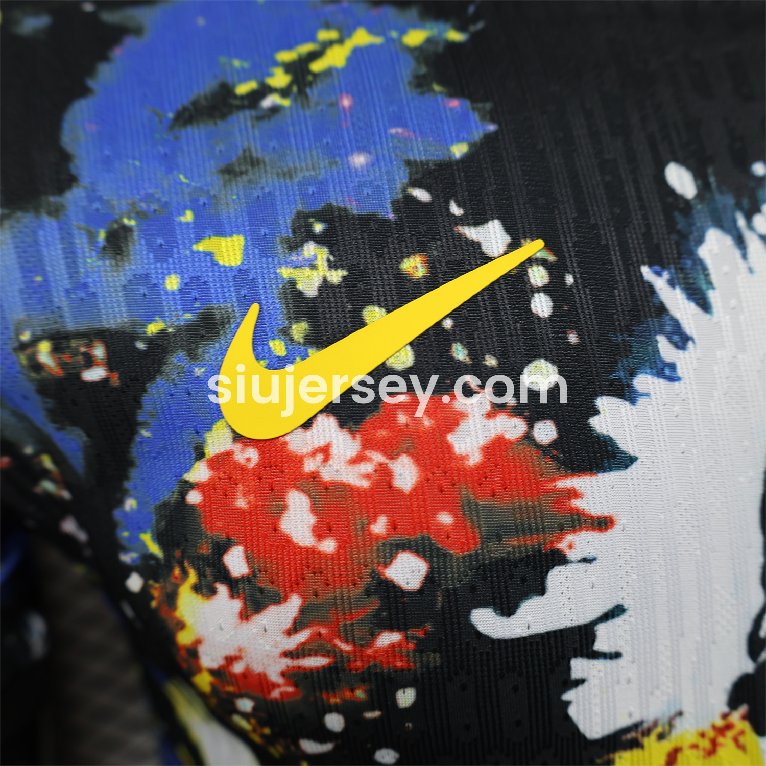 SIUjerseys-Brazil 25-26 Colorful Jesus Statue Special Colorful Graffiti Jersey - Player Version