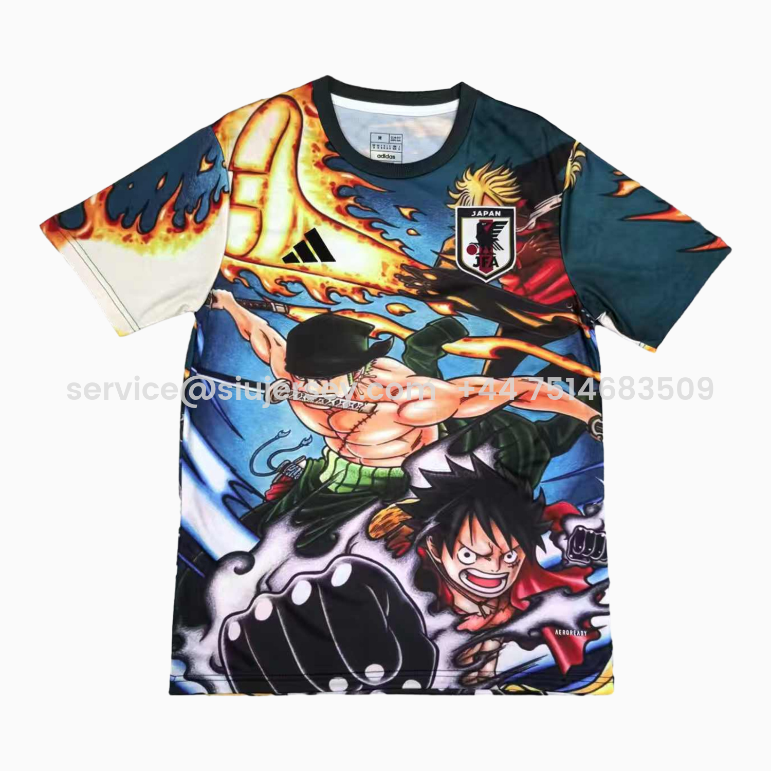SIUjerseys-Japan 25-26 Luffy Sauron Fighting Side By Side Special Jersey - Fans Version