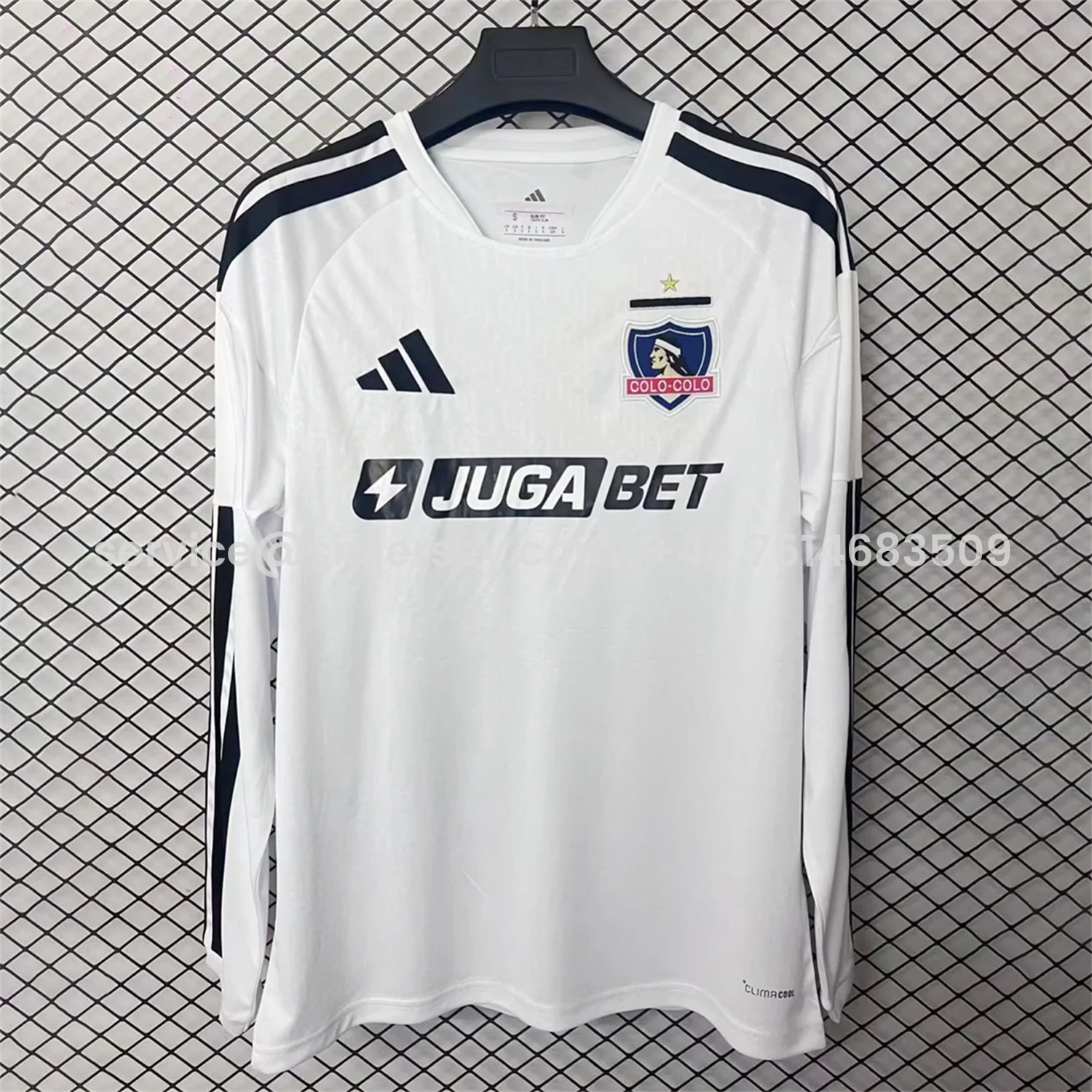 SIUjerseys-Colo Colo 25-26 Home Long Sleeves Jersey - Fans Version