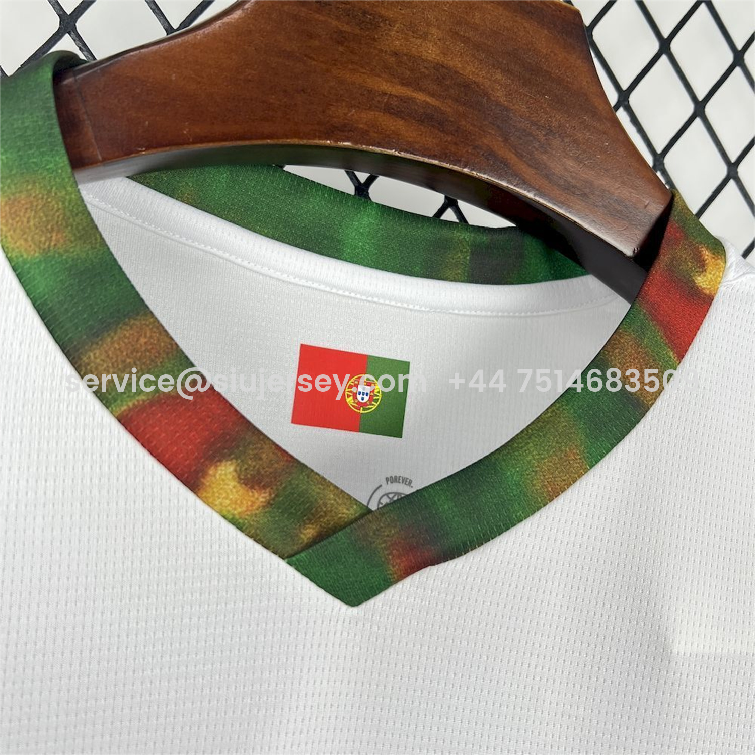 SIUjerseys-Portugal 2026 White And Green Special Jersey - Fans Version