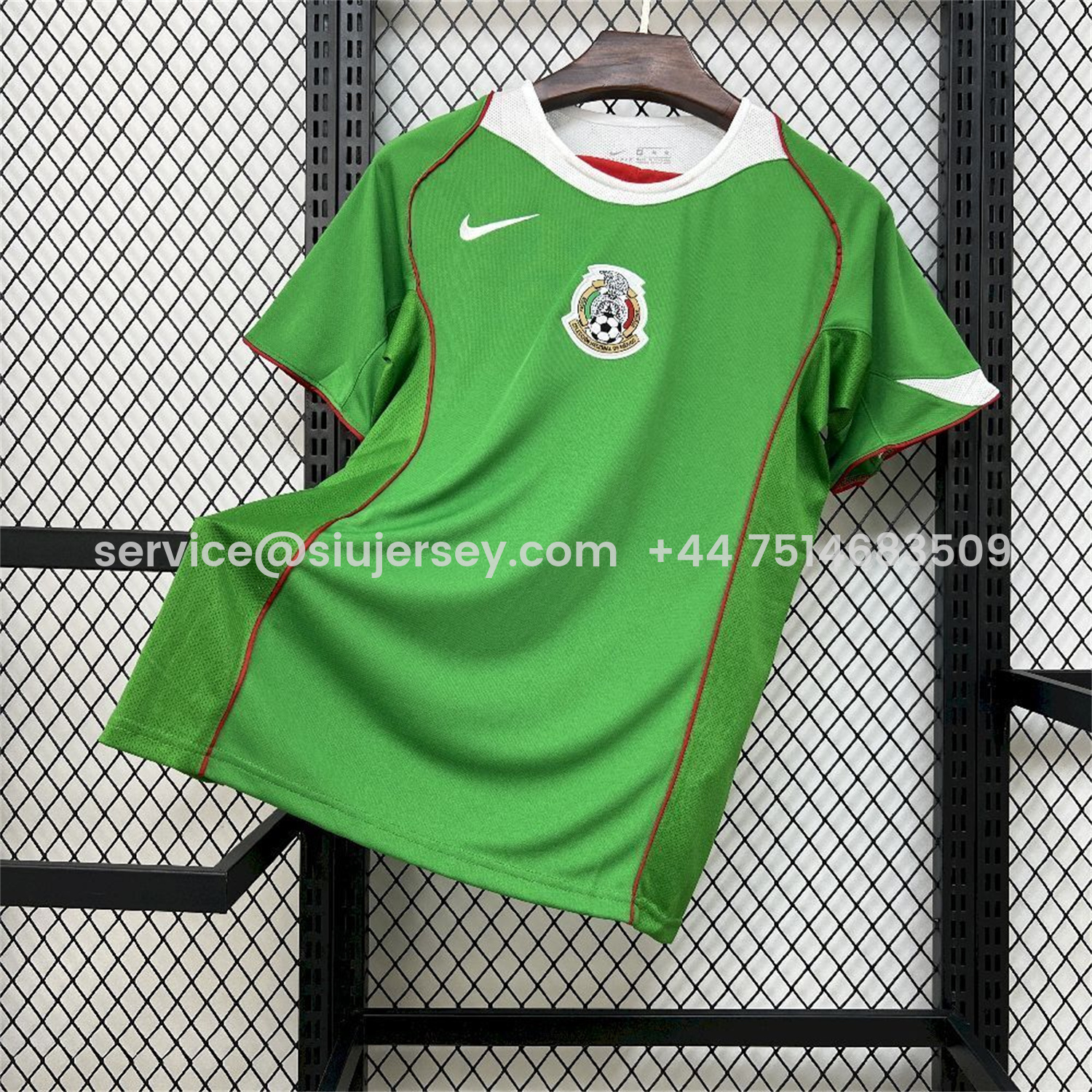 SIUjerseys-Retro Mexico 2004-05 Home Jersey