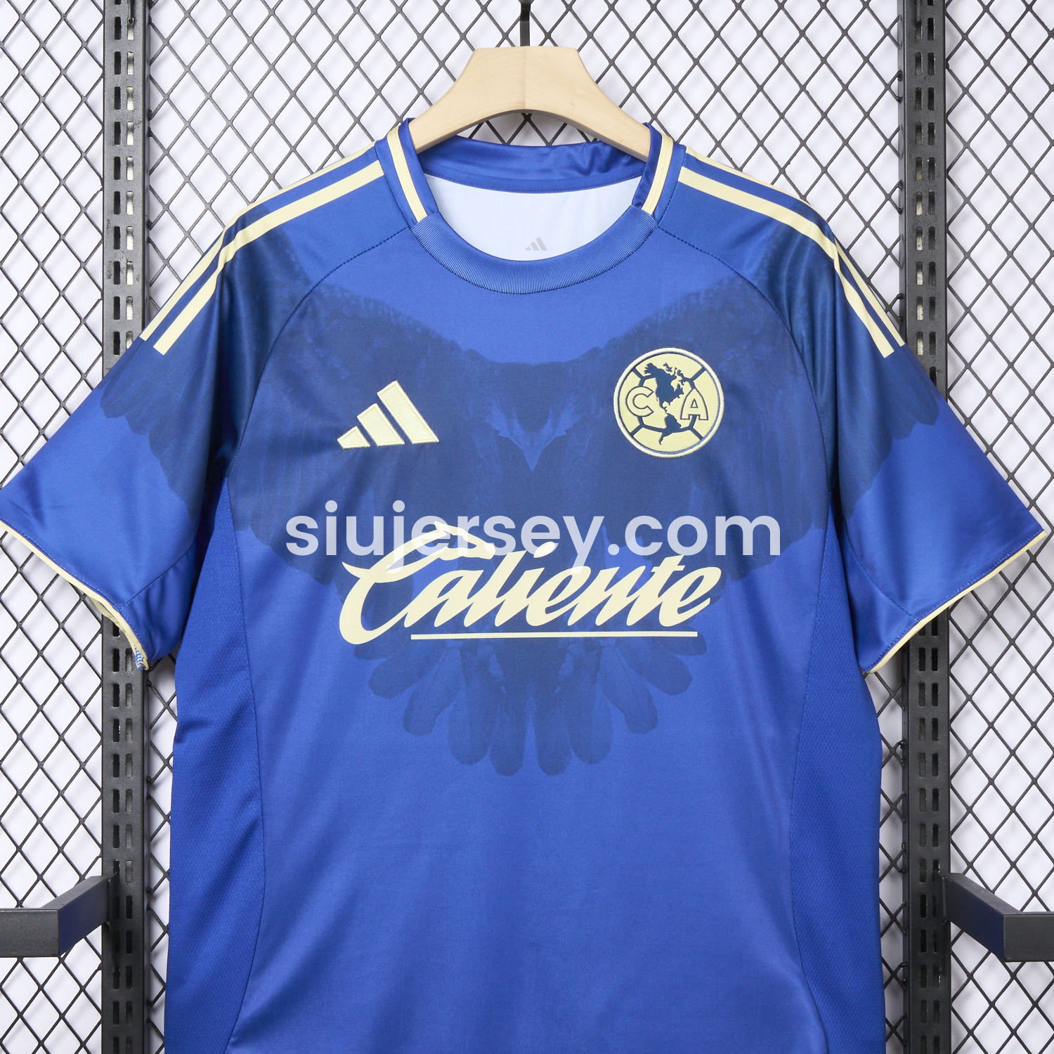 SIUjerseys-Club América 25-26 Blue Eagle Pattern Special Edition Jersey - Fans Version
