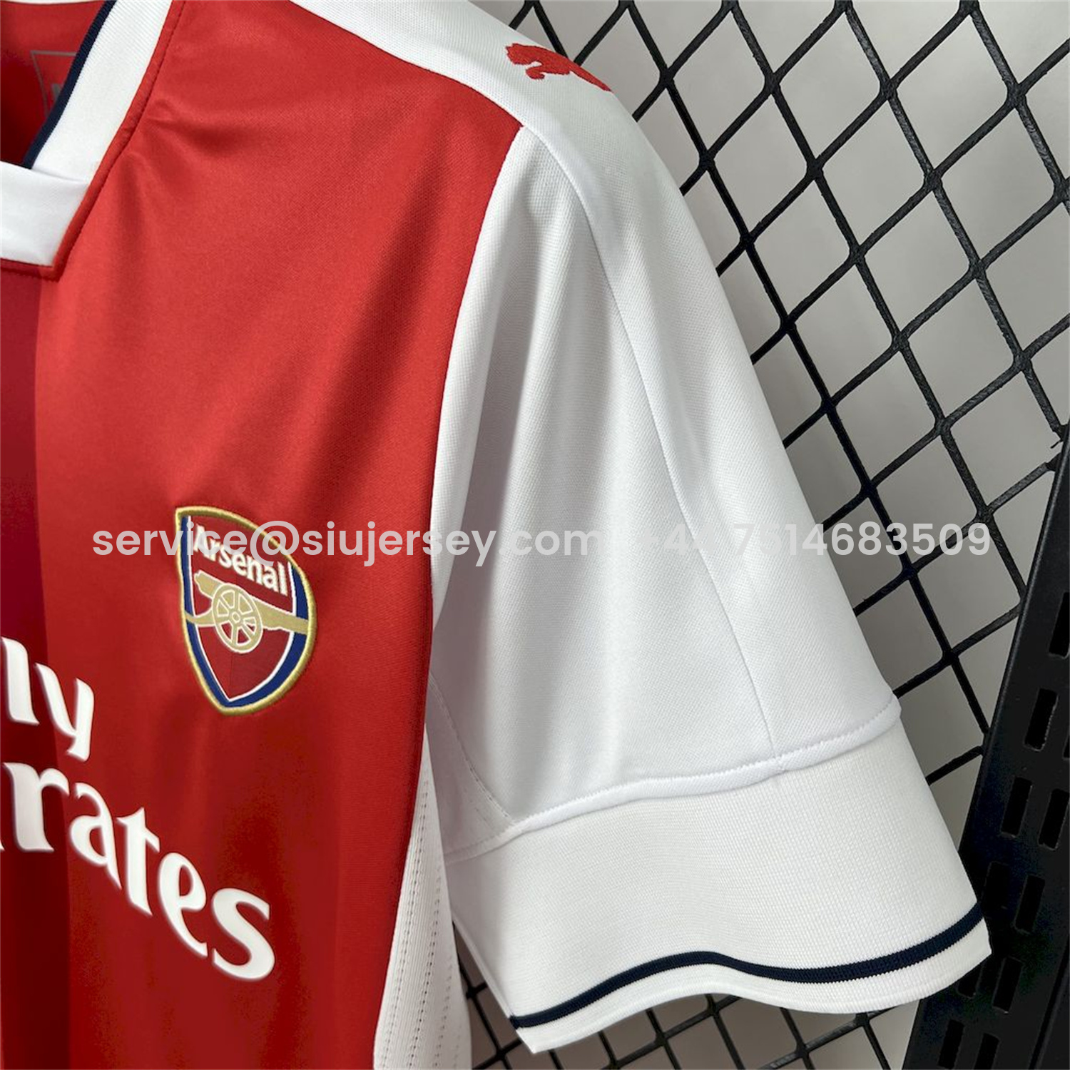 SIUjerseys-Retro Arsenal 2016-17 Home Jersey