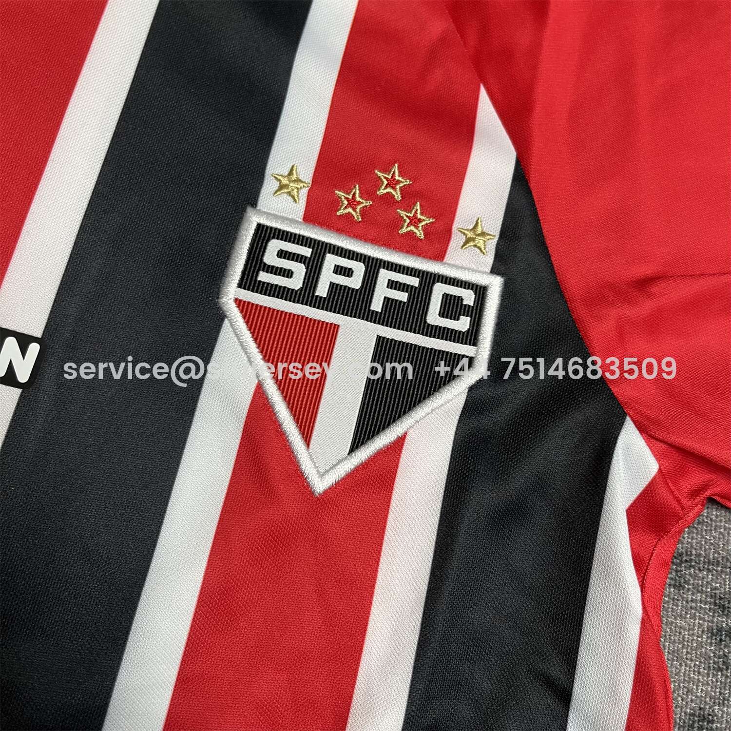 SIUjerseys-Sao Paulo 25-26 Away Kids Kit