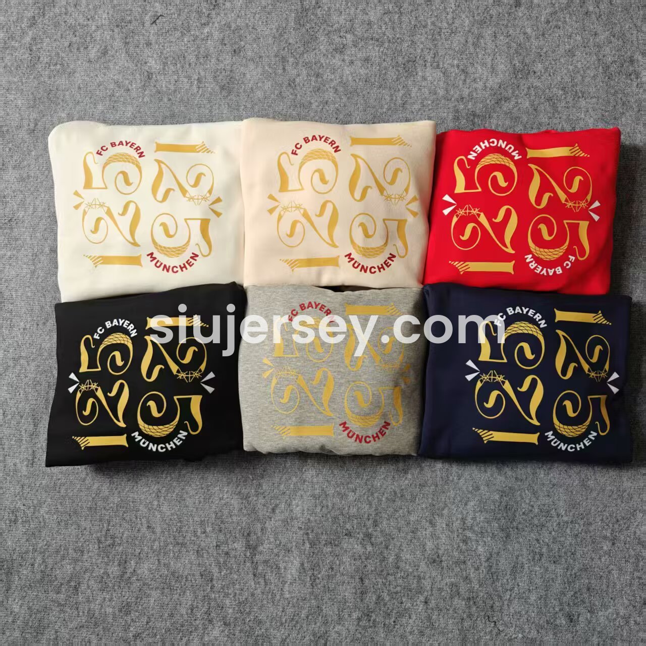 SIUjerseys-Bayern Munich 2025 125th Anniversary Unisex Pullover Hoodie