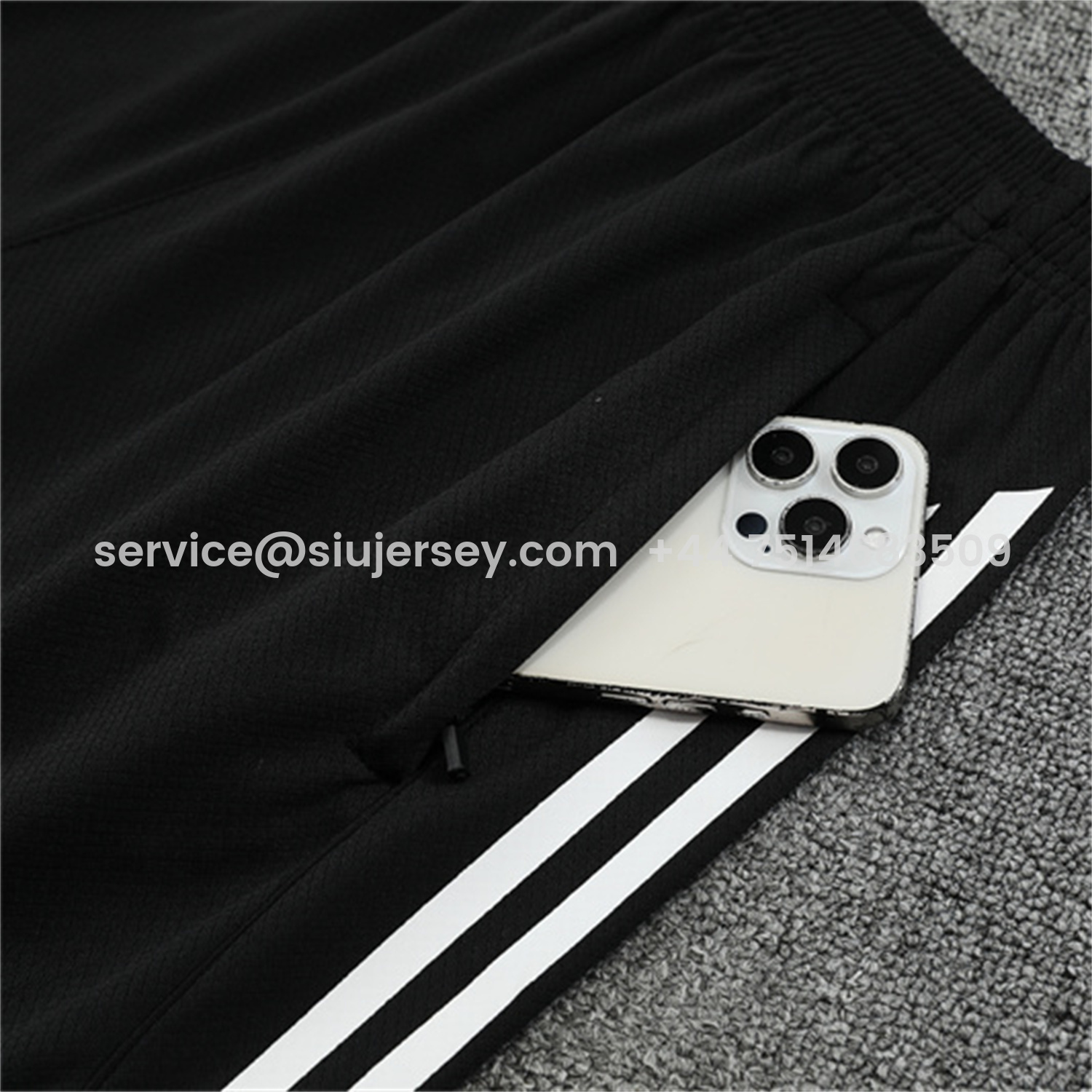 SIUjerseys-Arsenal 25-26 Kids Short-Sleeve Training Set - Green Top & Black Shorts