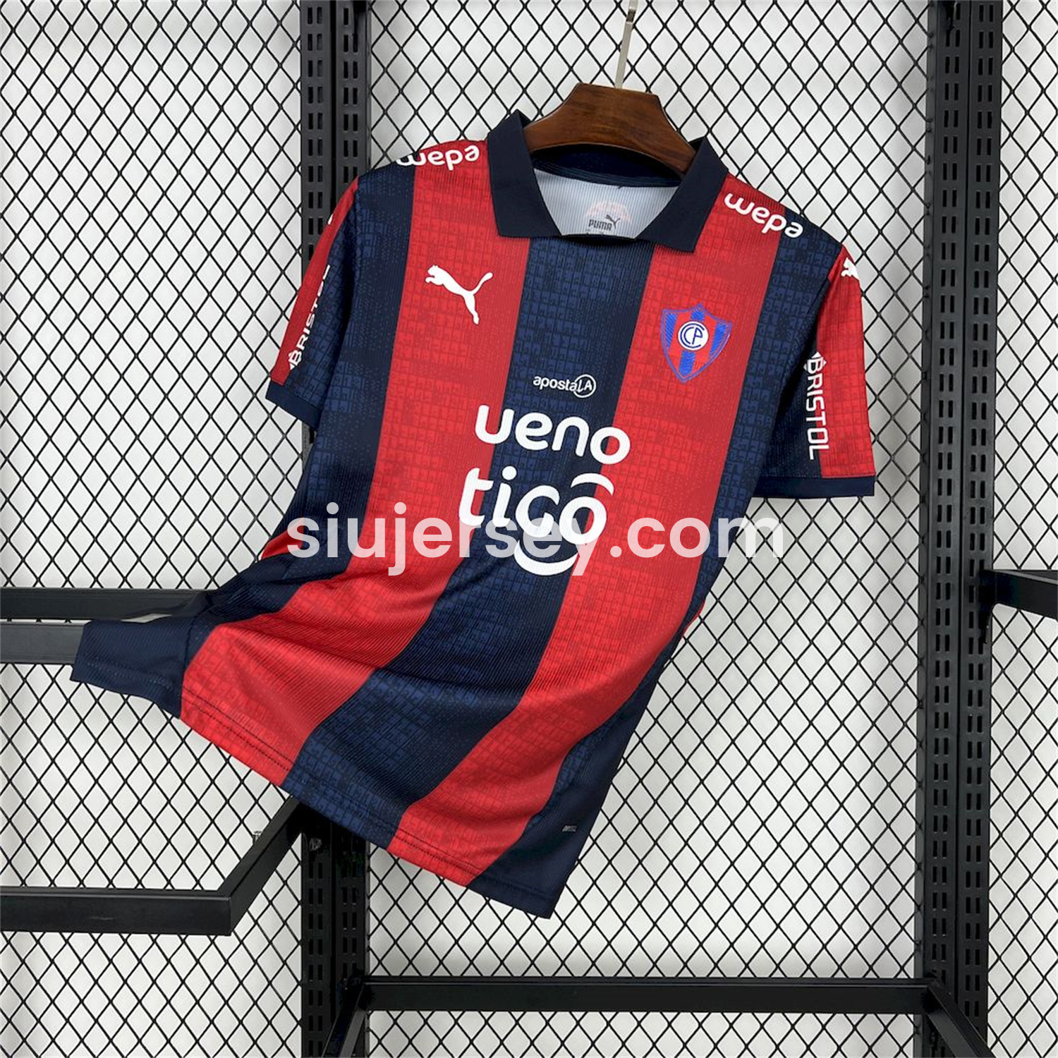 SIUjerseys-Cerro Porteno 25-26 Home Jersey - Fans Version