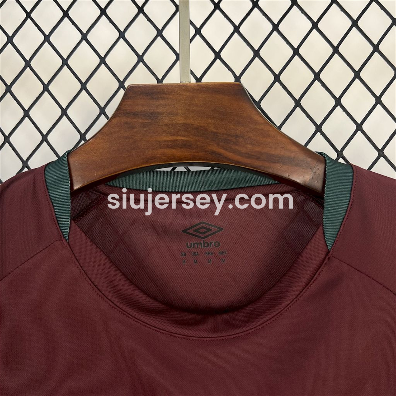 SIUjerseys-Fluminense 25-26 Deep Red Training Jersey - Fans Version