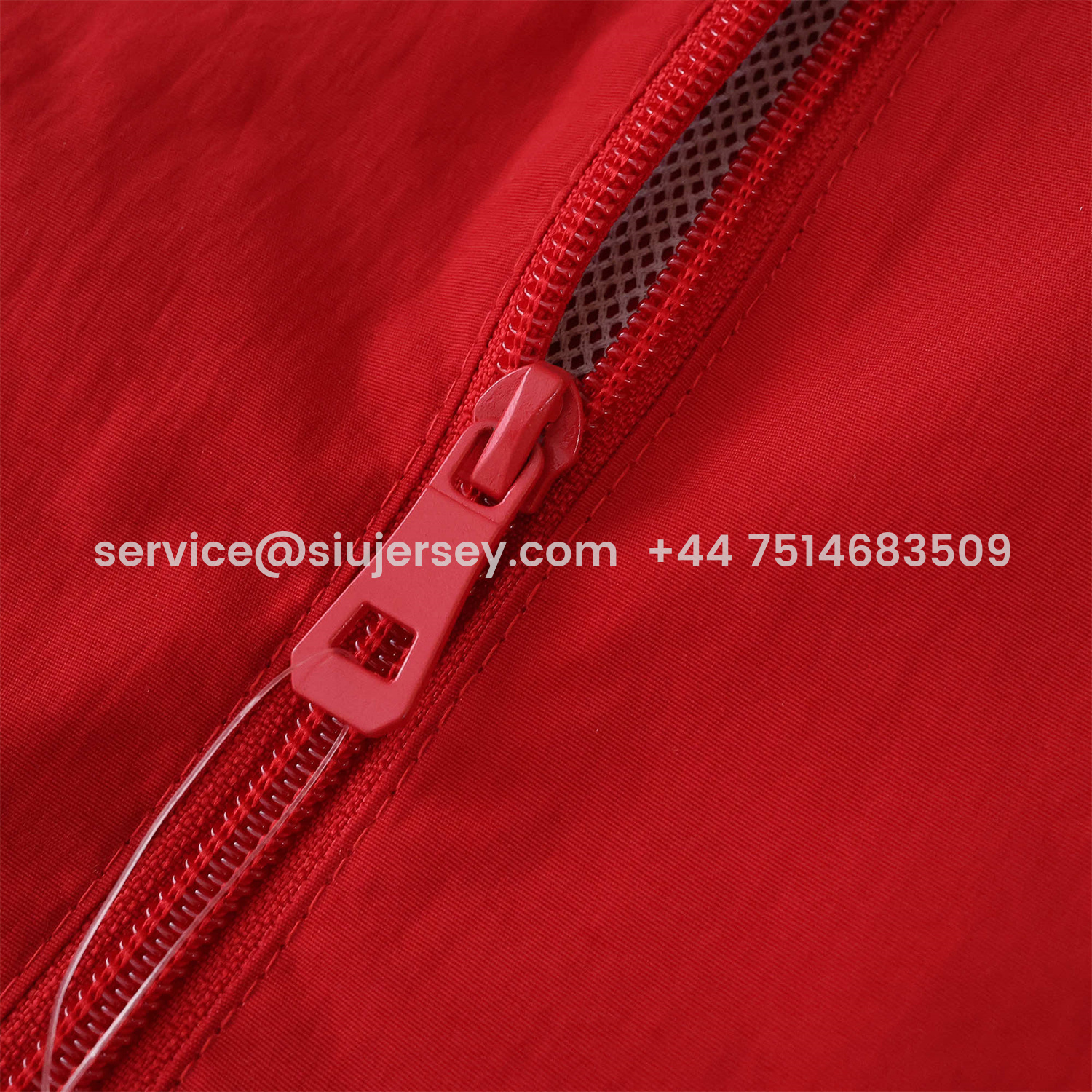 SIUjerseys-Arsenal 25-26 Throwback Windbreaker Jacket - Red