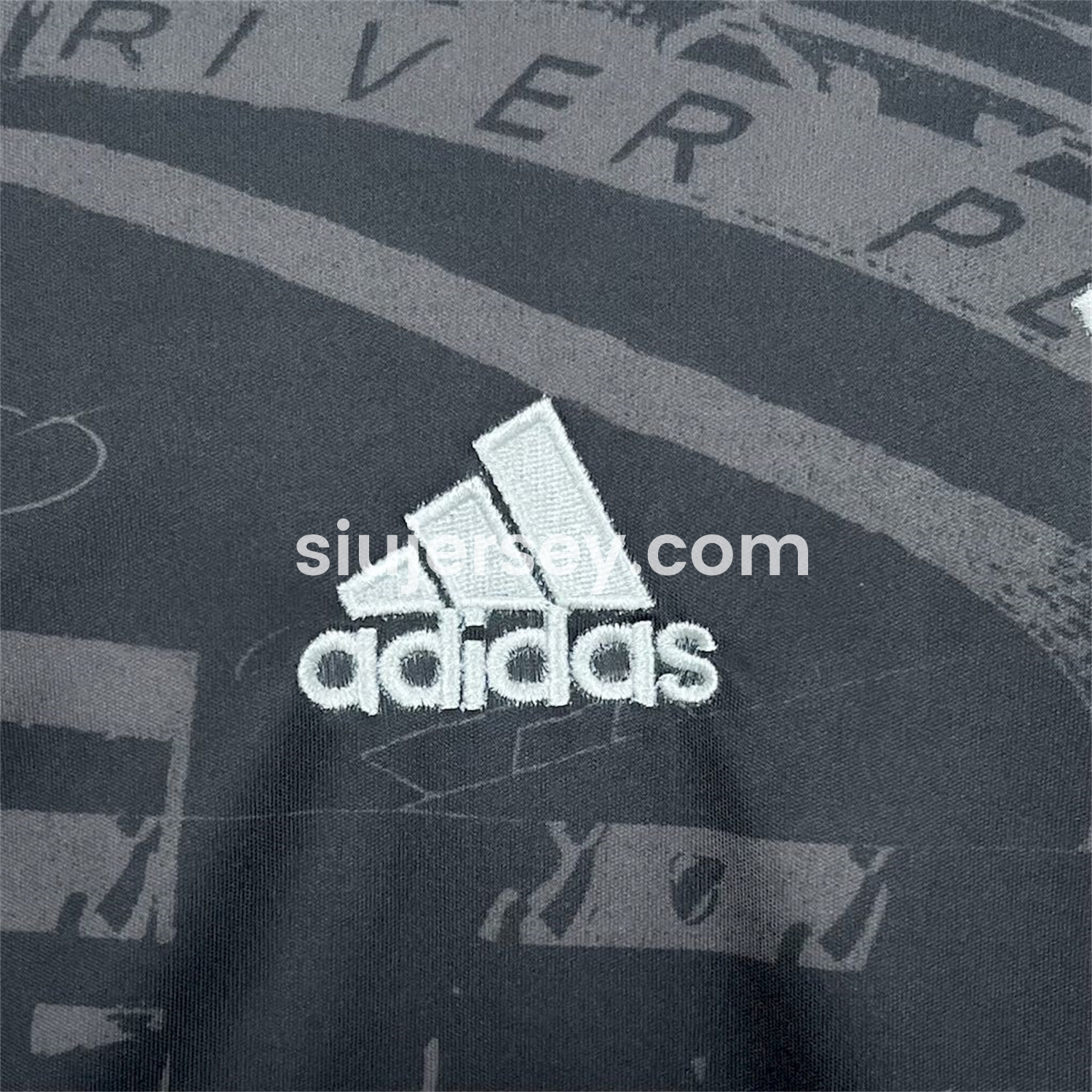 SIUjerseys-Retro River Plate 2013-14 75th Anniversary Black Jersey