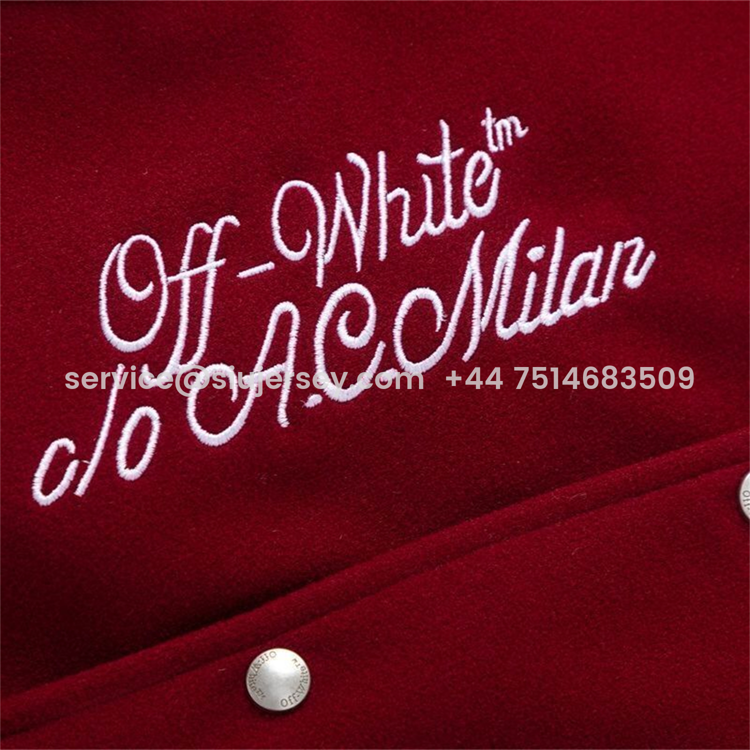 SIUjerseys-AC Milan 25-26 Off-White Warm Windbreaker Jacket - Wine Red And Black