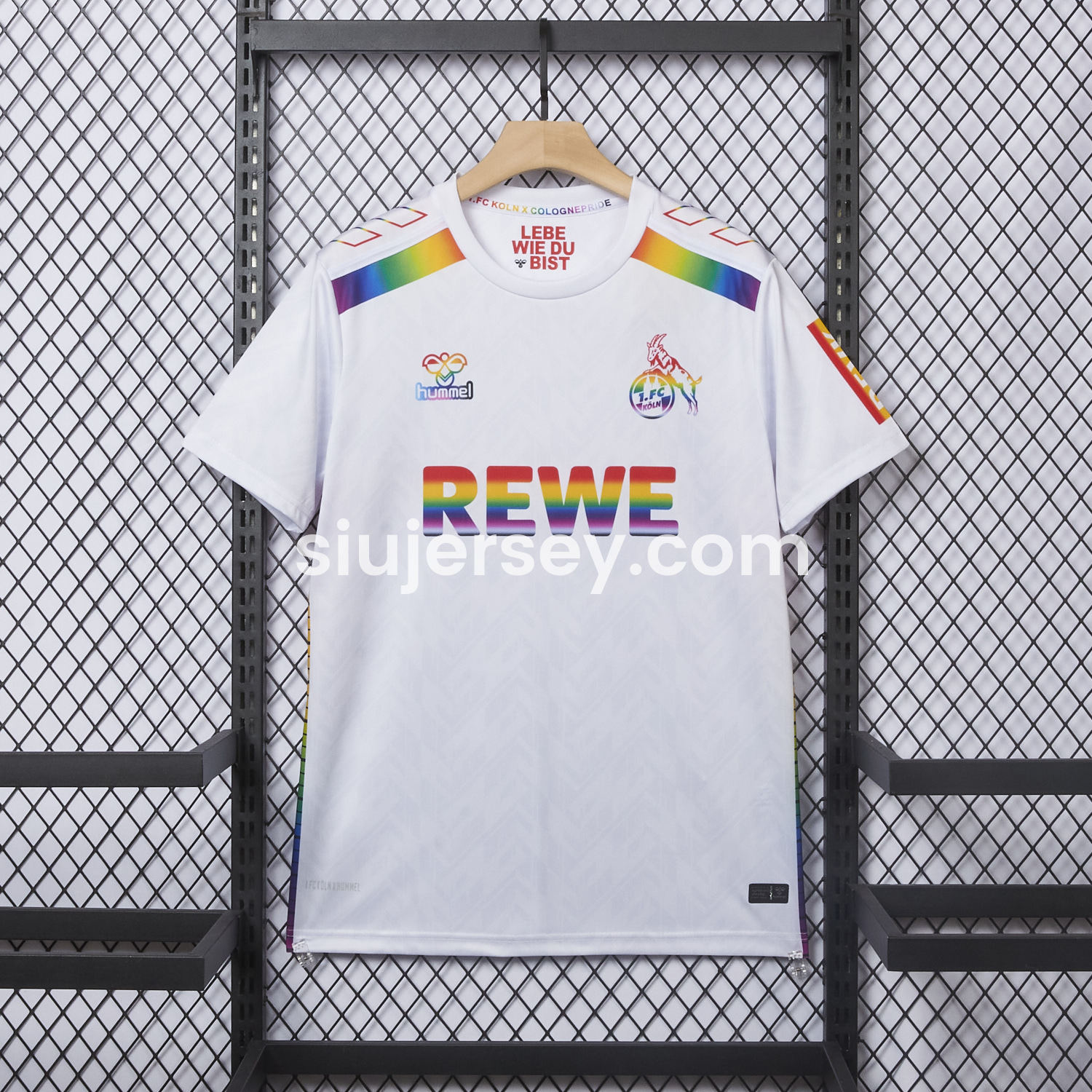 SIUjerseys-1. FC Köln 2024-25 Pride Diversity Special Edition Jersey - Fans Version
