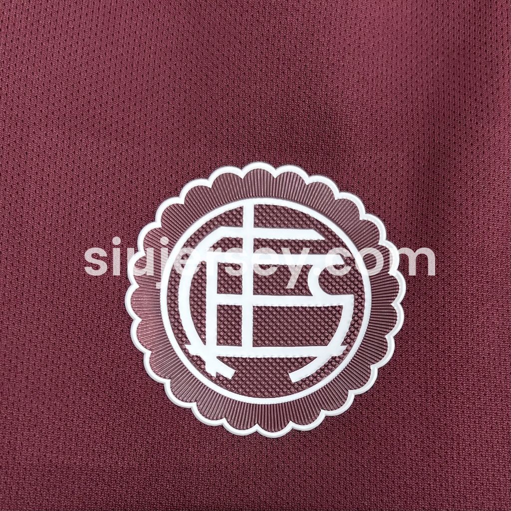 SIUjerseys-CA Lanús 25-26 Home Unsponsored Jersey - Fans Version