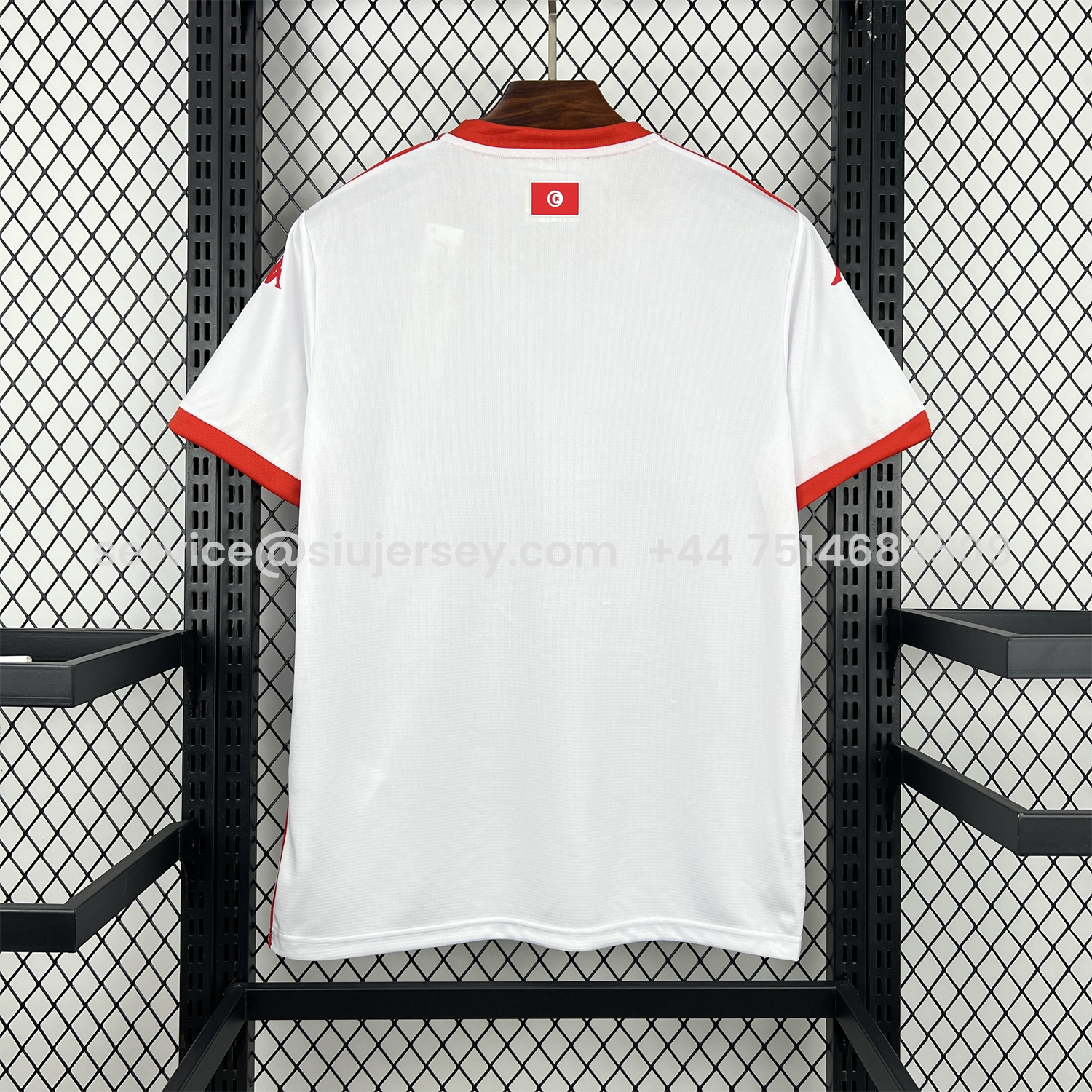 SIUjerseys-Tunisia 2026 Away White Jersey - Fans Version