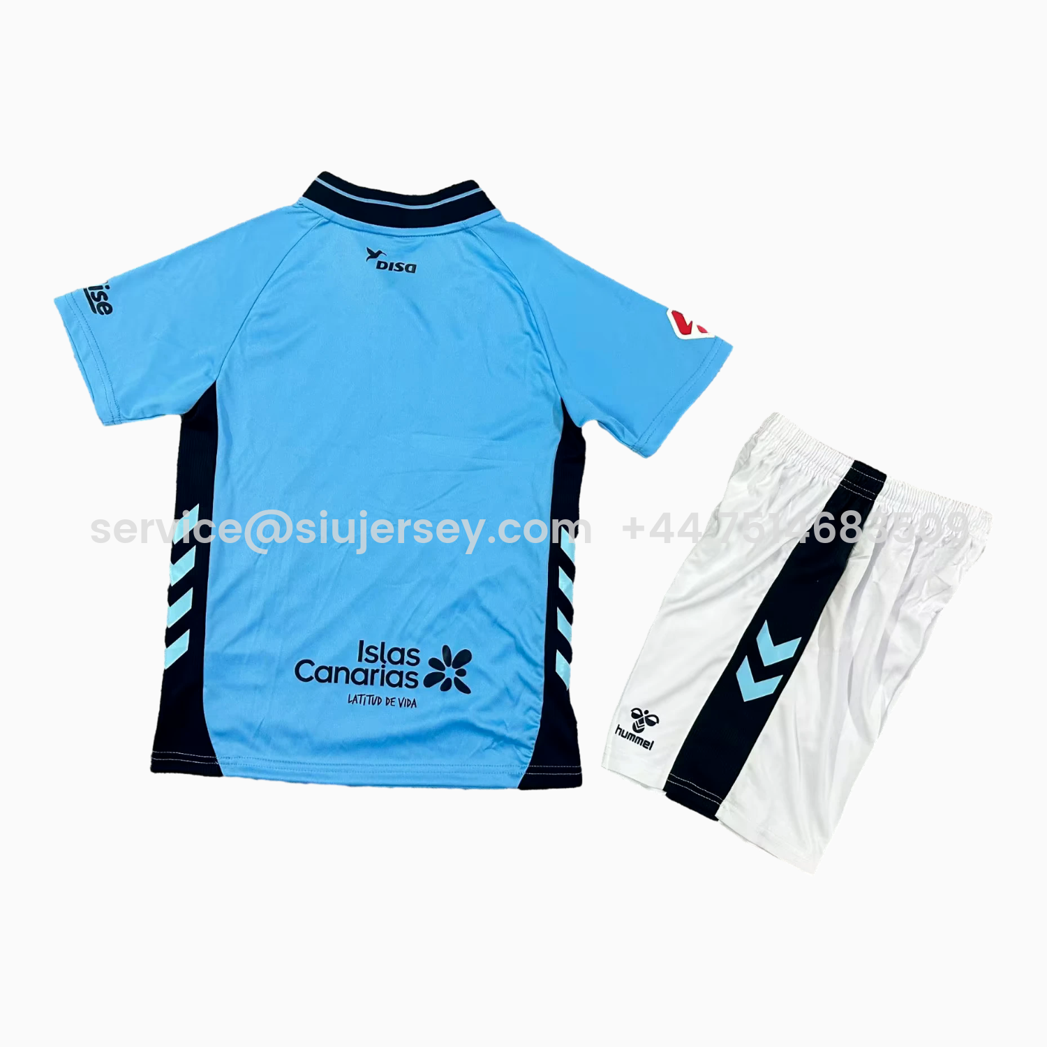 SIUjerseys-Las Palmas 25-26 Away Kids Kit