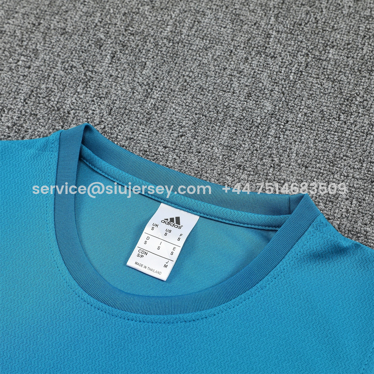 SIUjerseys-Arsenal 25-26 Vest Training Set - Light Blue Top & Royal Blue Shorts