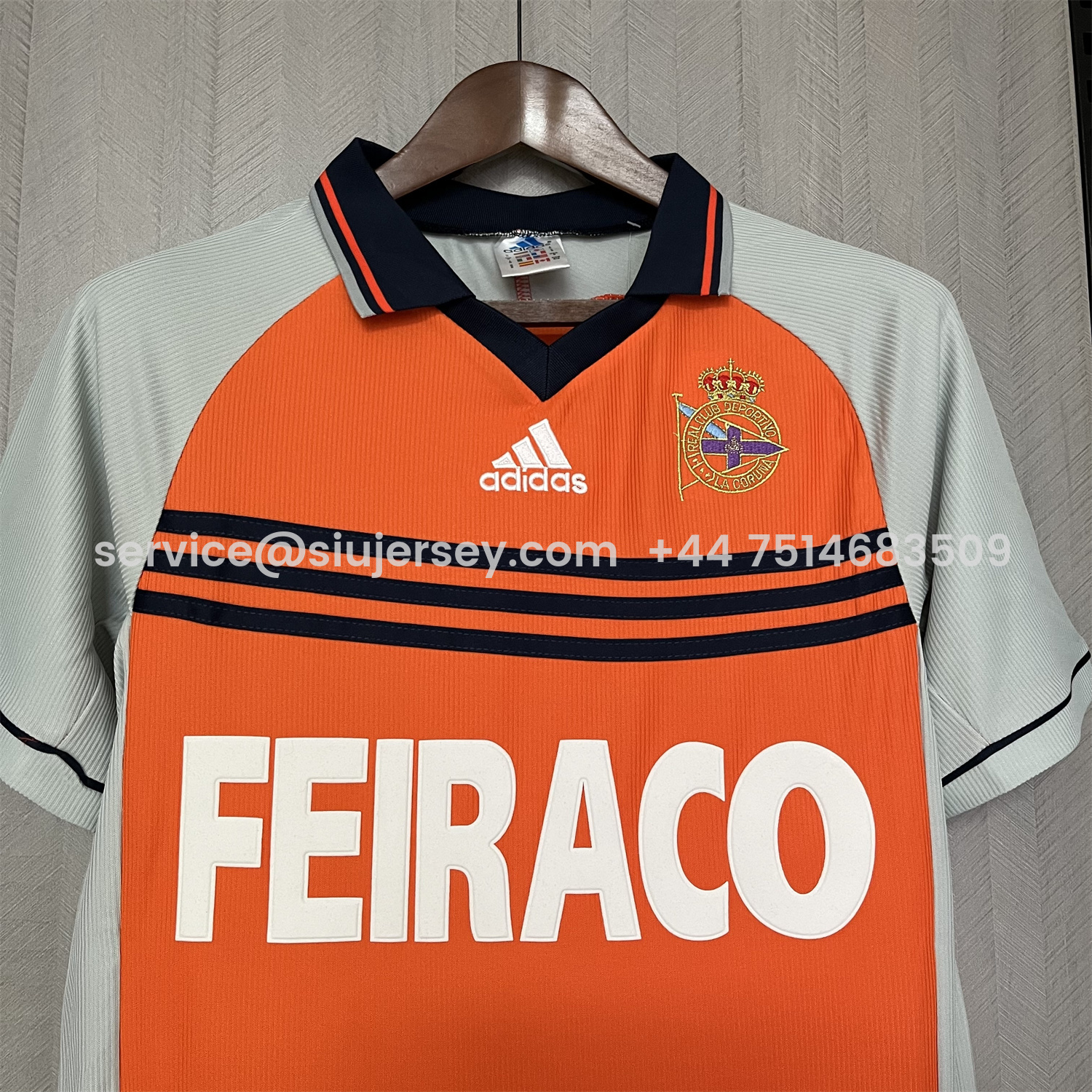 SIUjerseys-Retro Deportivo de La Coruña 1998-99 Third Jersey